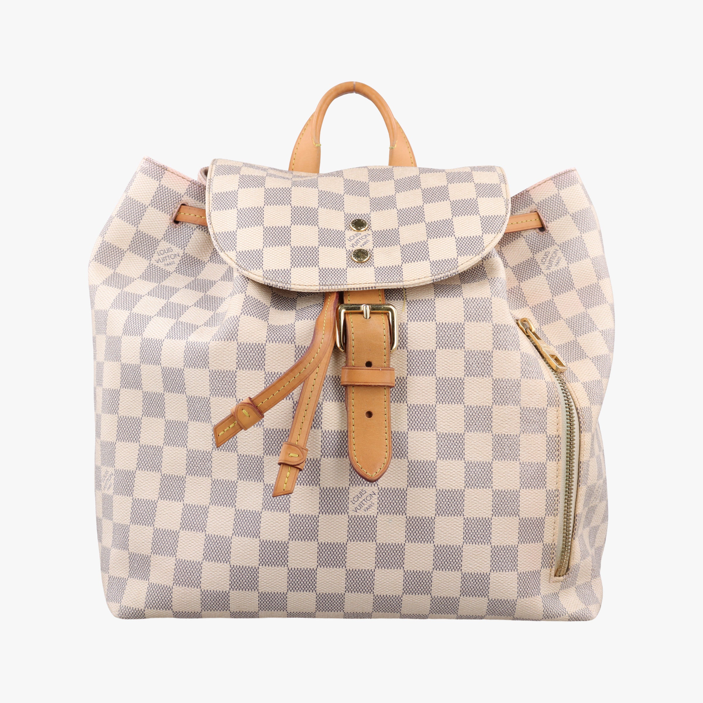 Pre-owned Louis Vuitton SPERONE　 AZUR Damier Canvas N41578 backpack/rucksack | stylenewstar