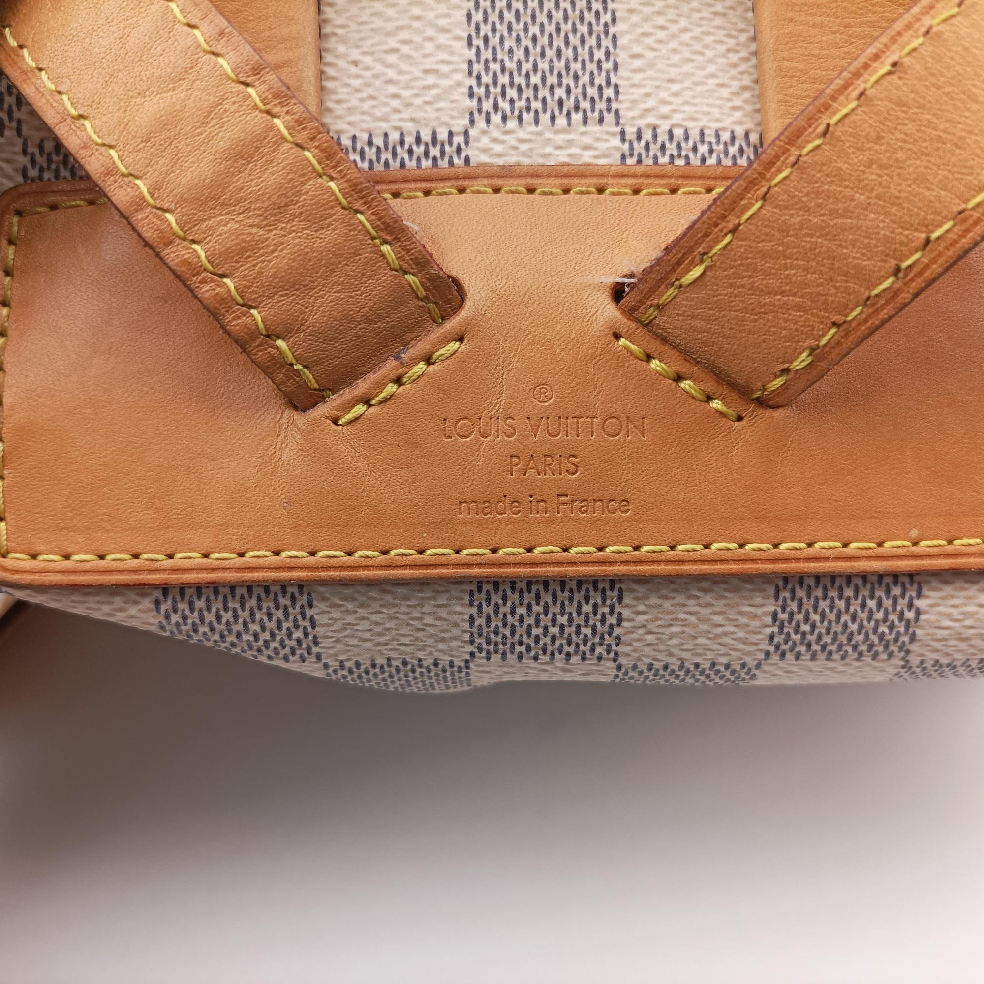 Pre-owned Louis Vuitton SPERONE　 AZUR Damier Canvas N41578 backpack/rucksack | stylenewstar