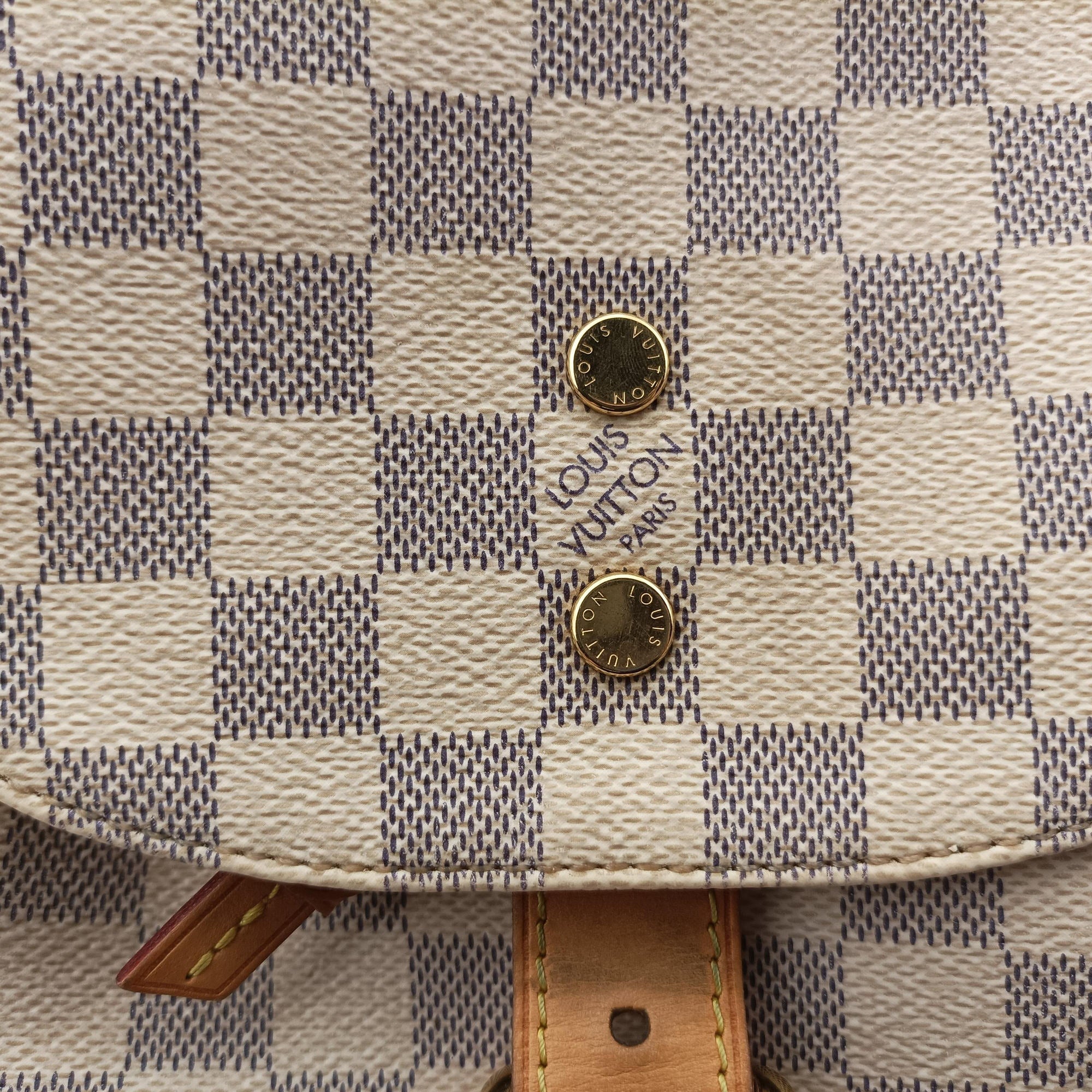 Pre-owned Louis Vuitton SPERONE　 AZUR Damier Canvas N41578 backpack/rucksack | stylenewstar