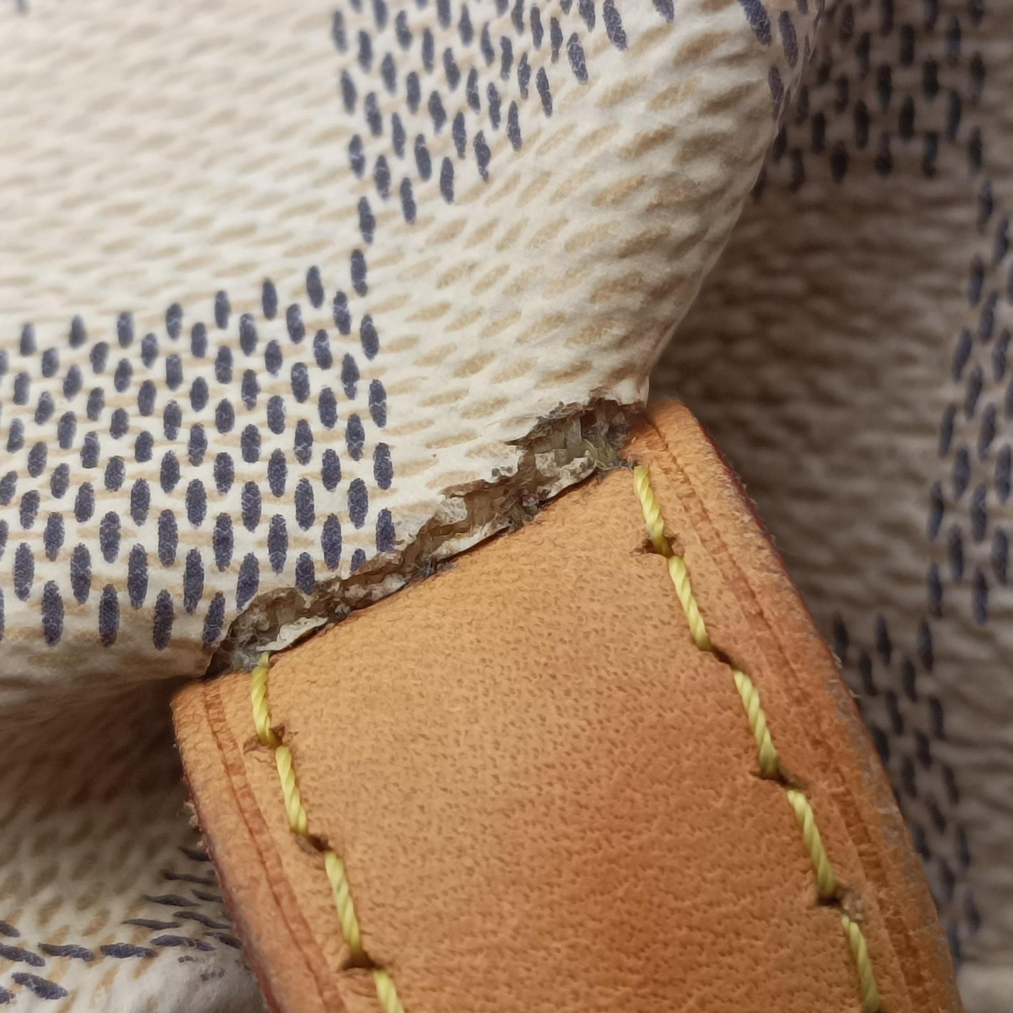 Pre-owned Louis Vuitton SPERONE　 AZUR Damier Canvas N41578 backpack/rucksack | stylenewstar