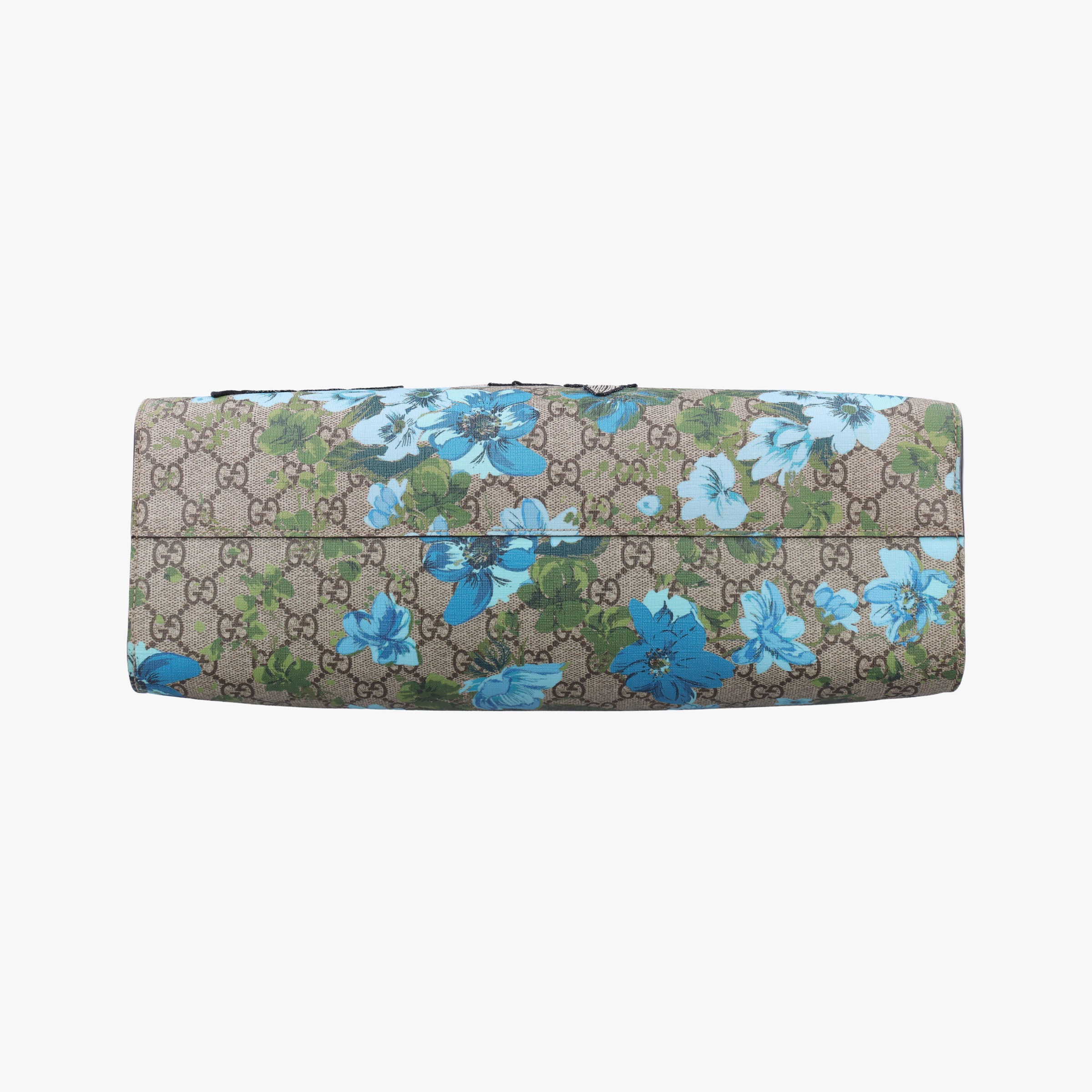 Secondhand Gucci GG Supreme Linea C Blooms GucciGhost Beige×Multicolour PVC coated canvas 414476 shoulderbag | stylenewstar