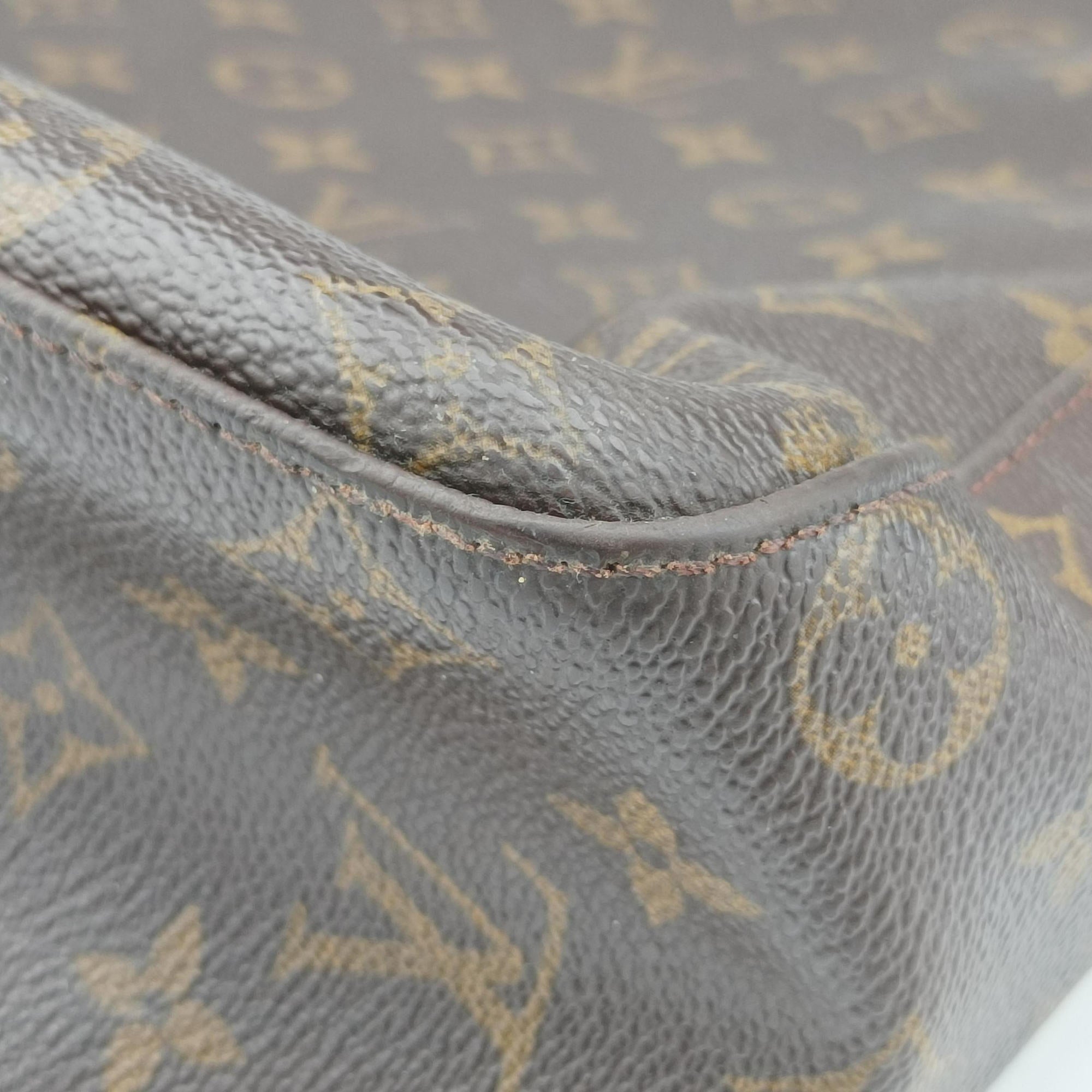 Secondhand Louis Vuitton LOOPING GM Brown Monogram Canvas M51145 shoulderbag | stylenewstar