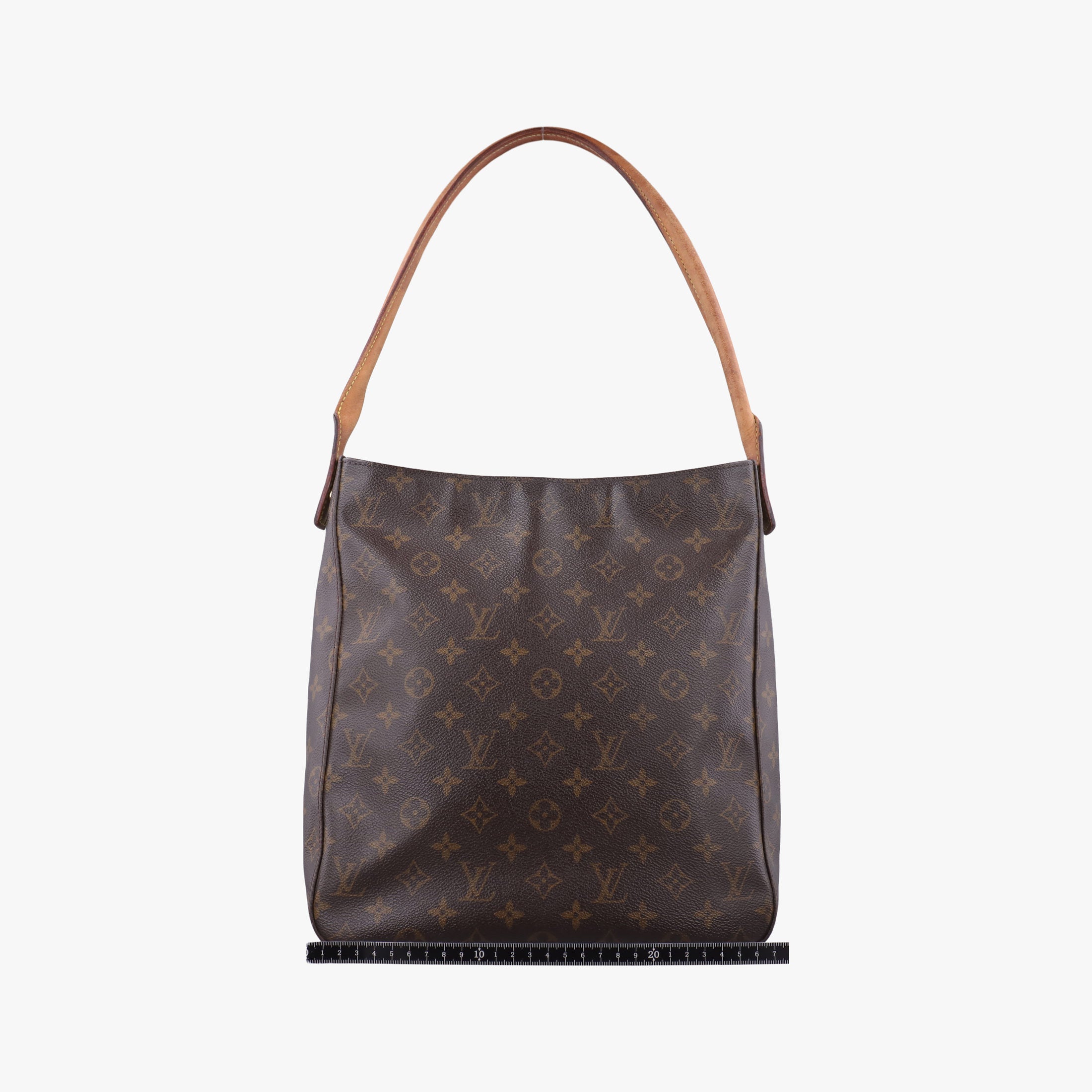 Secondhand Louis Vuitton LOOPING GM Brown Monogram Canvas M51145 shoulderbag | stylenewstar