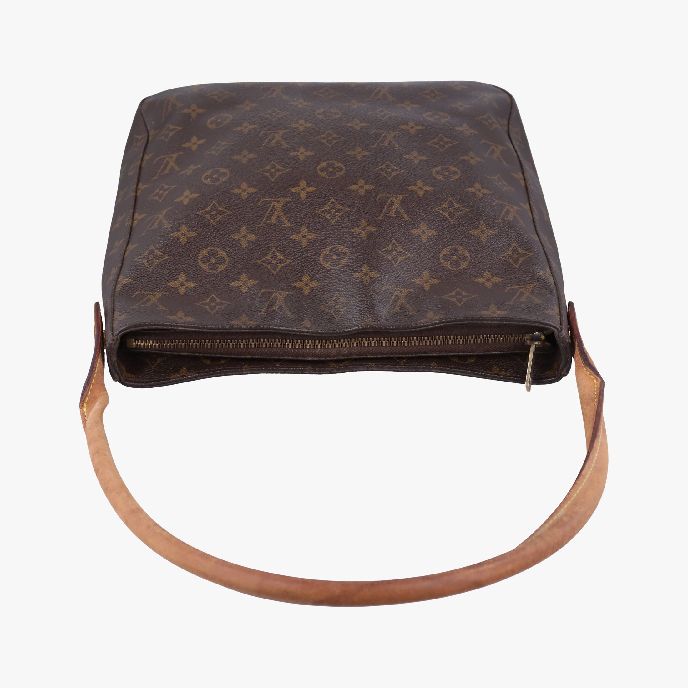 Secondhand Louis Vuitton LOOPING GM Brown Monogram Canvas M51145 shoulderbag | stylenewstar