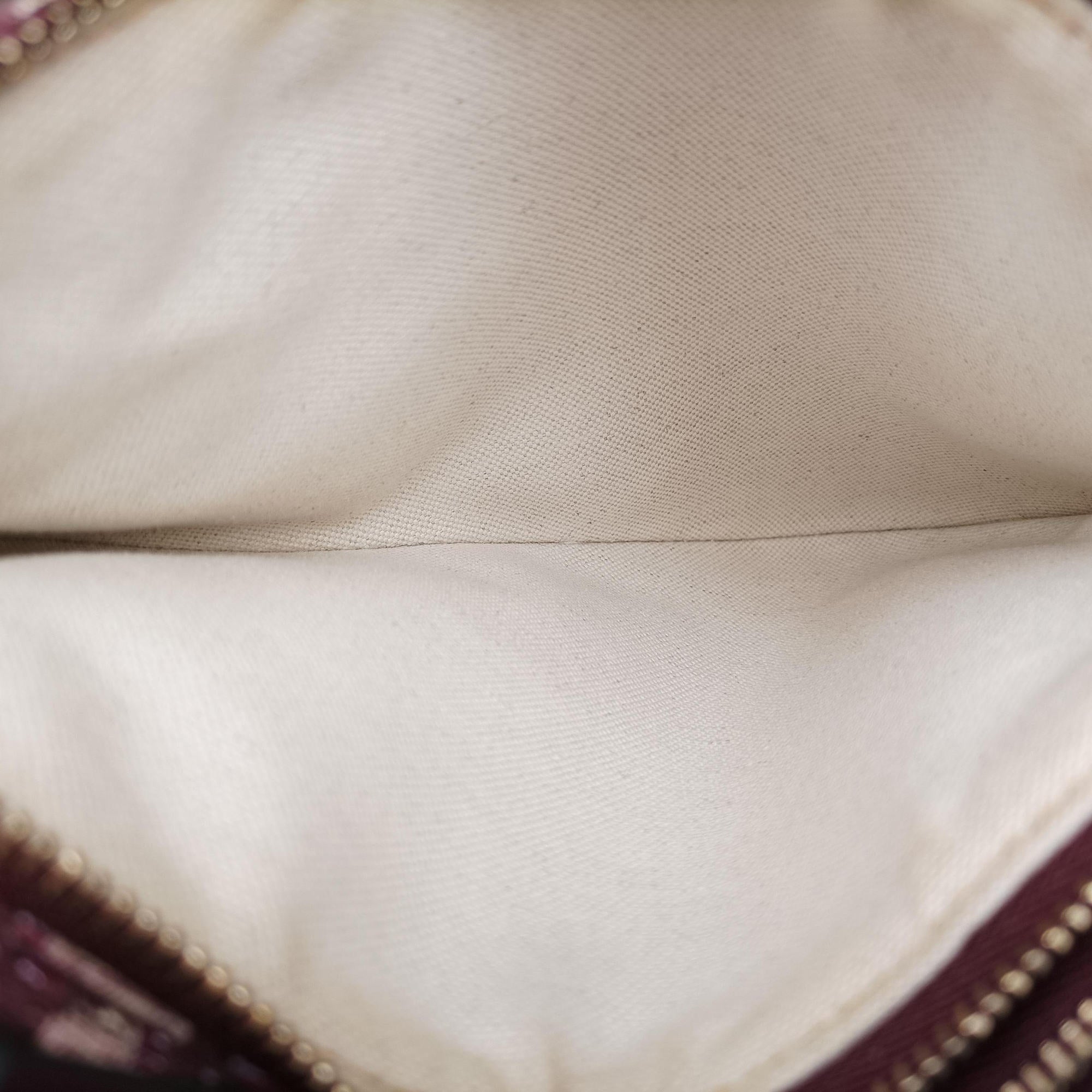 Pre-owned Christian Dior saddle Red Jacquard  shoulderbag | stylenewstar