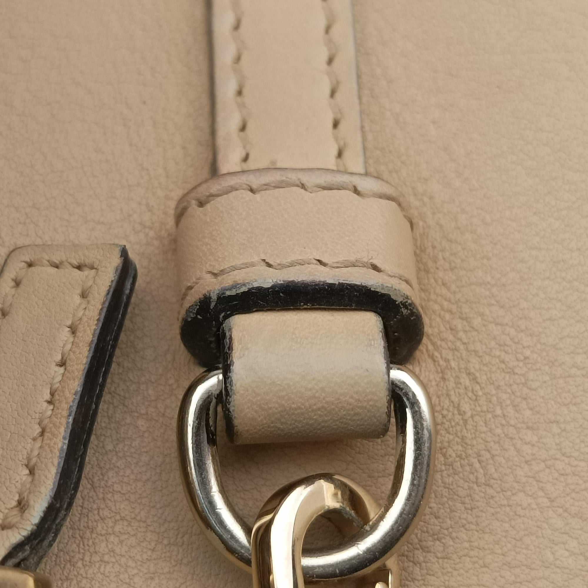 Pre-owned Gucci Broadway beige×Multicolour ponyhair 283061 shoulderbag | stylenewstar