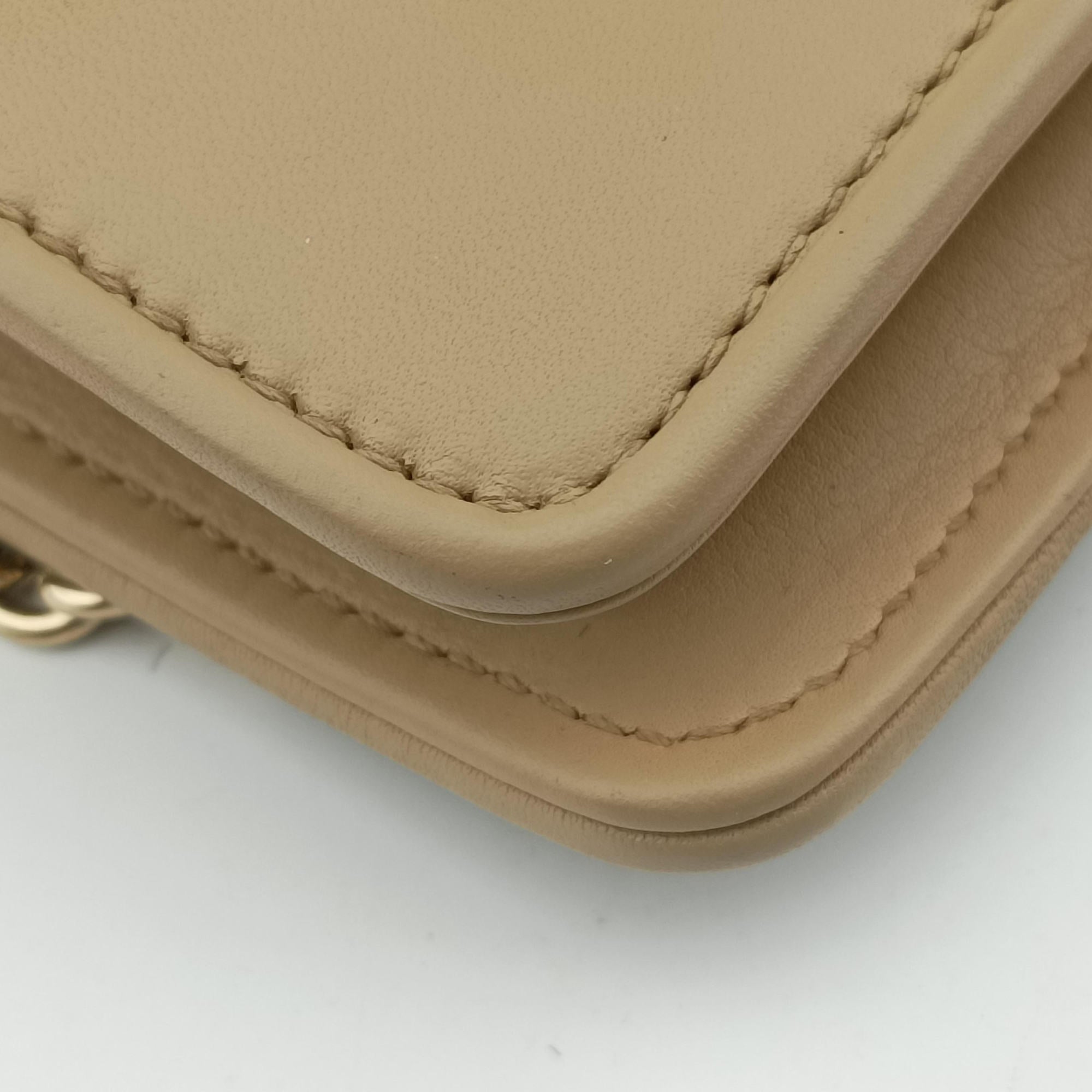 Pre-owned Gucci Broadway beige×Multicolour ponyhair 283061 shoulderbag | stylenewstar