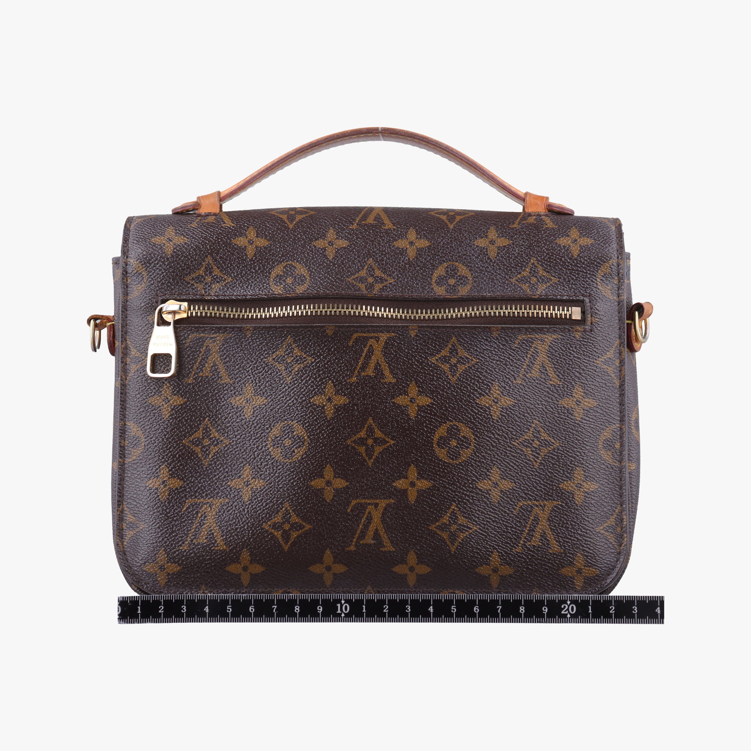 Pre-owned Louis Vuitton Pochette Metis MM Brown Monogram Canvas M44875 shoulderbag | stylenewstar
