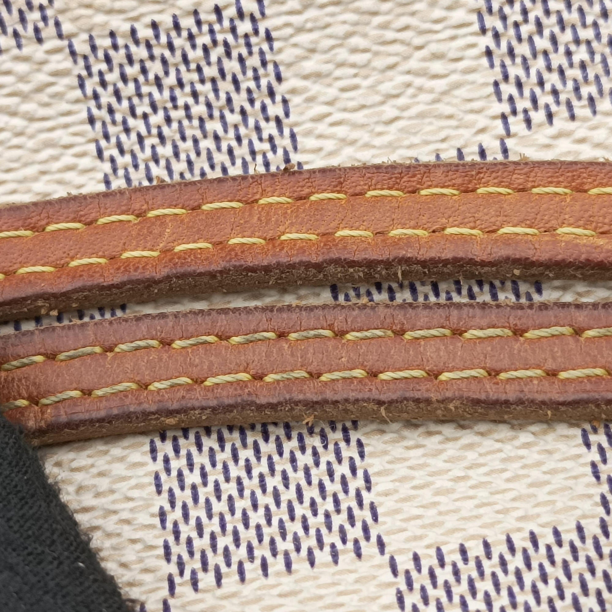 Pre-owned Louis Vuitton NEVERFULL GM AZUR Damier Canvas N51108 shoulderbag | stylenewstar
