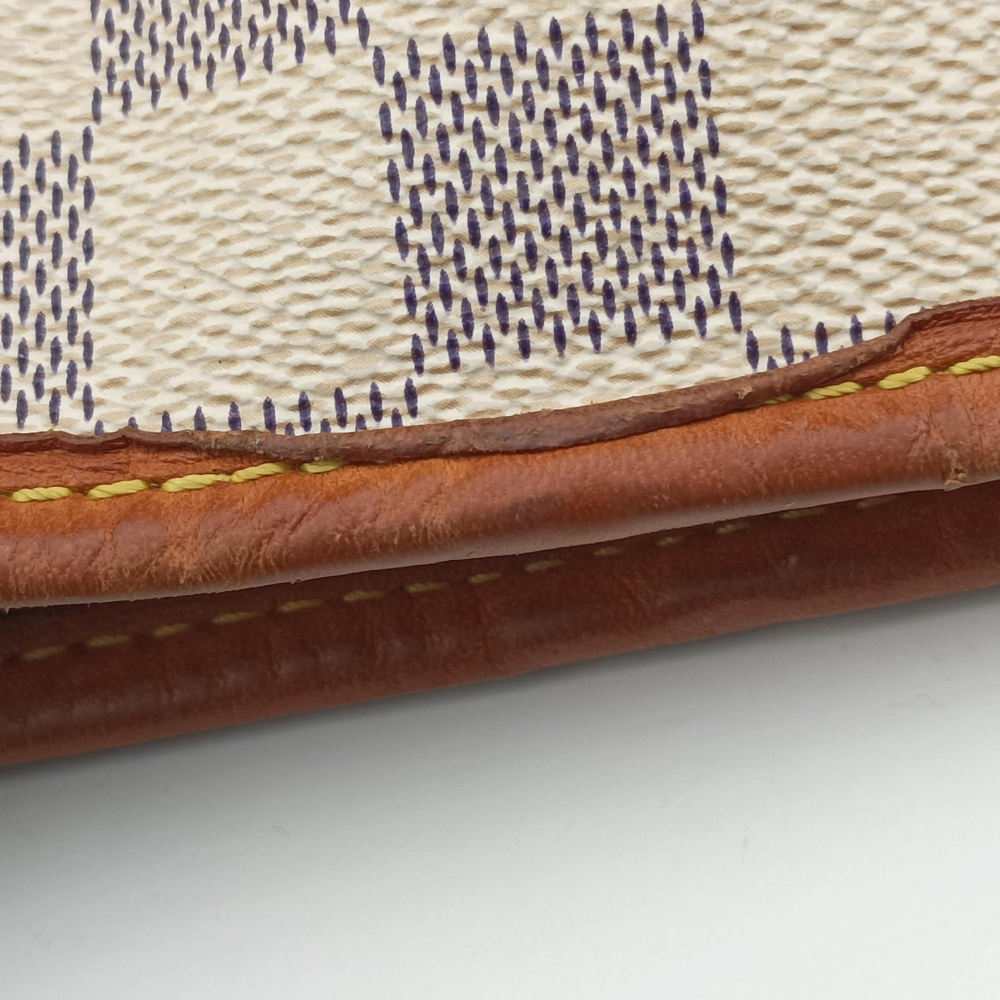 Pre-owned Louis Vuitton NEVERFULL GM AZUR Damier Canvas N51108 shoulderbag | stylenewstar