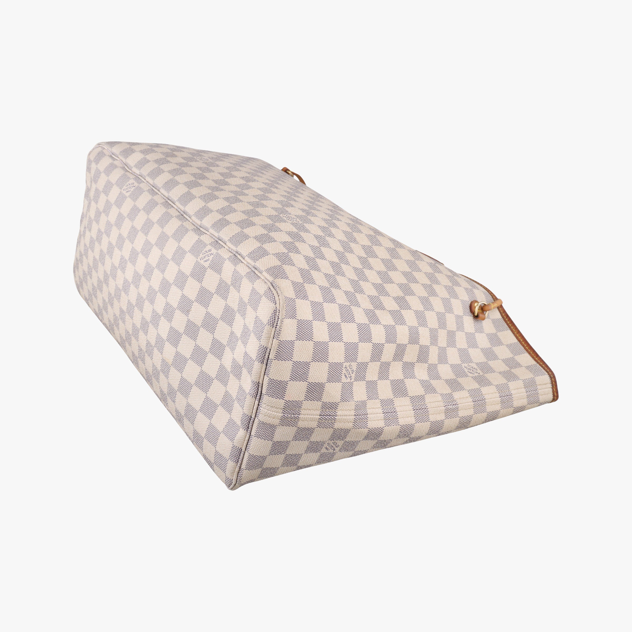 Pre-owned Louis Vuitton NEVERFULL GM AZUR Damier Canvas N51108 shoulderbag | stylenewstar