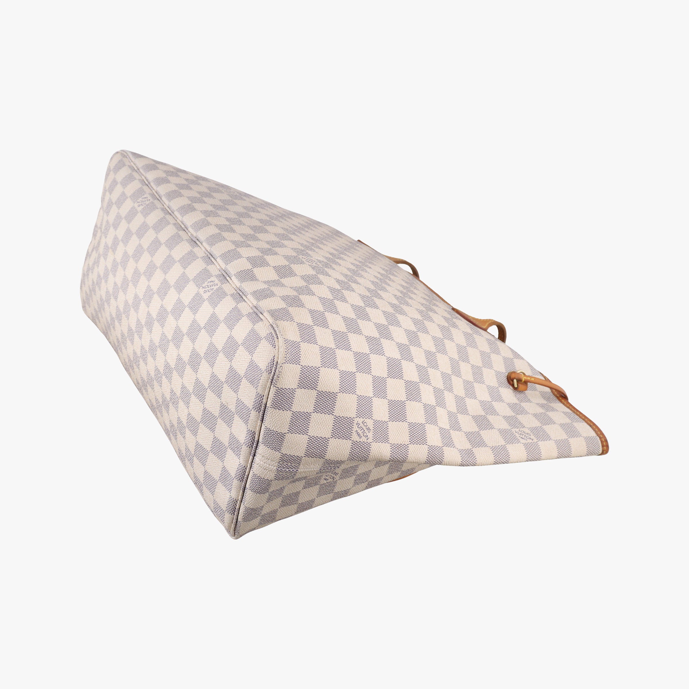 Pre-owned Louis Vuitton NEVERFULL GM AZUR Damier Canvas N51108 shoulderbag | stylenewstar