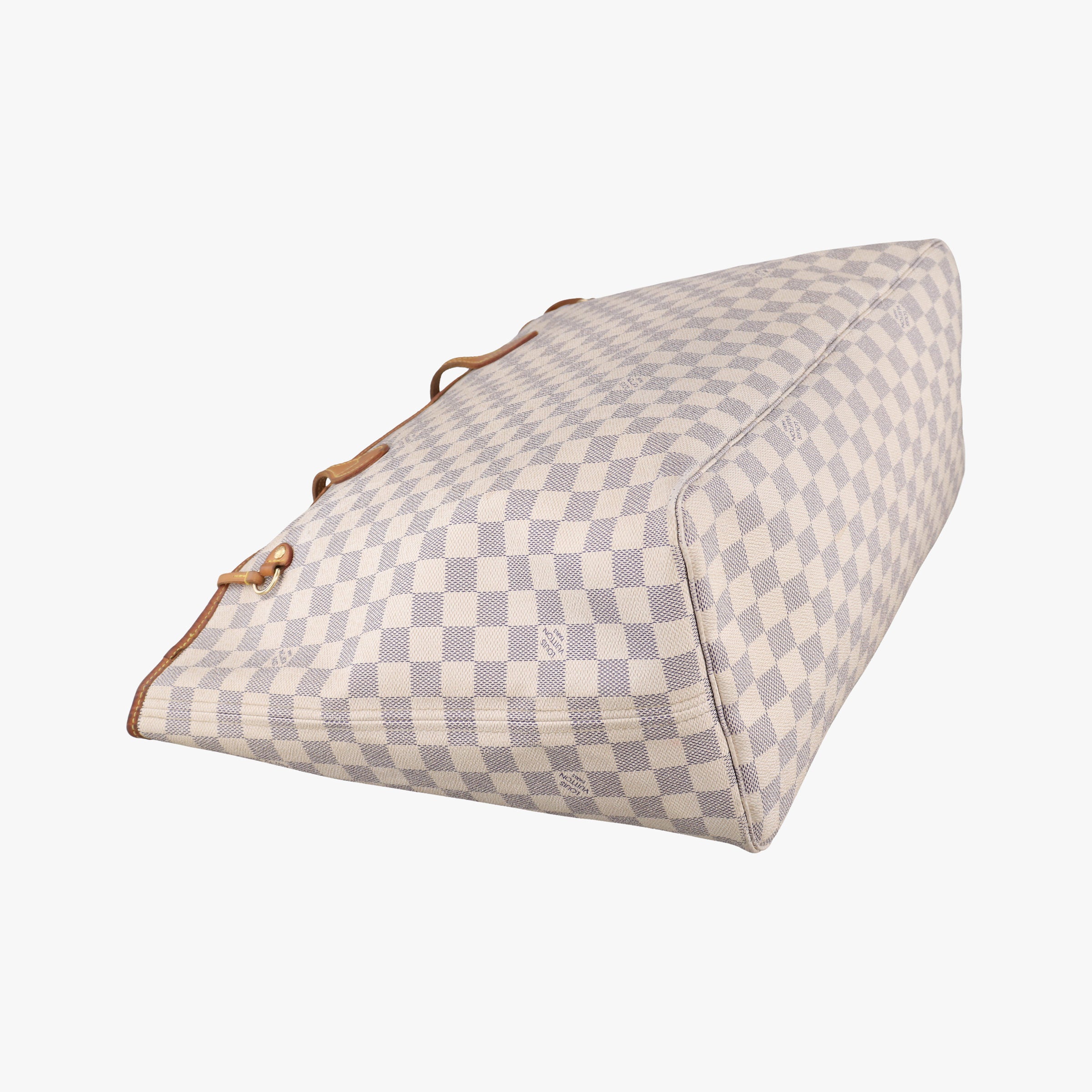 Pre-owned Louis Vuitton NEVERFULL GM AZUR Damier Canvas N51108 shoulderbag | stylenewstar
