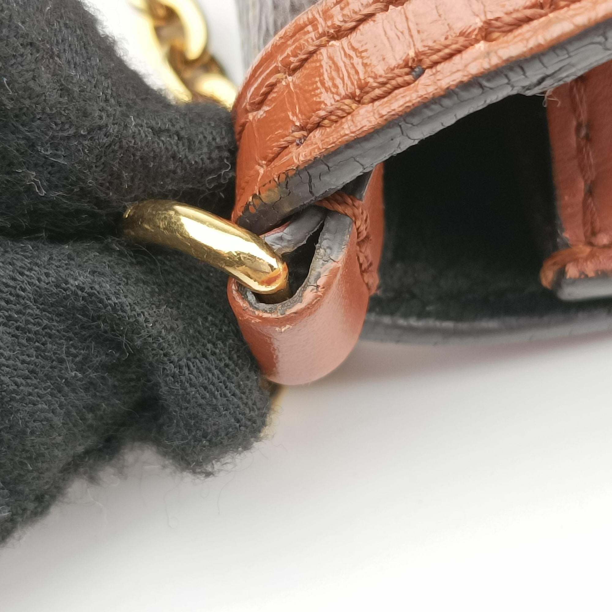 Vintage Louis Vuitton Portefeuille Dauphine Brown Monogram Reverse M68746 shoulderbag | stylenewstar
