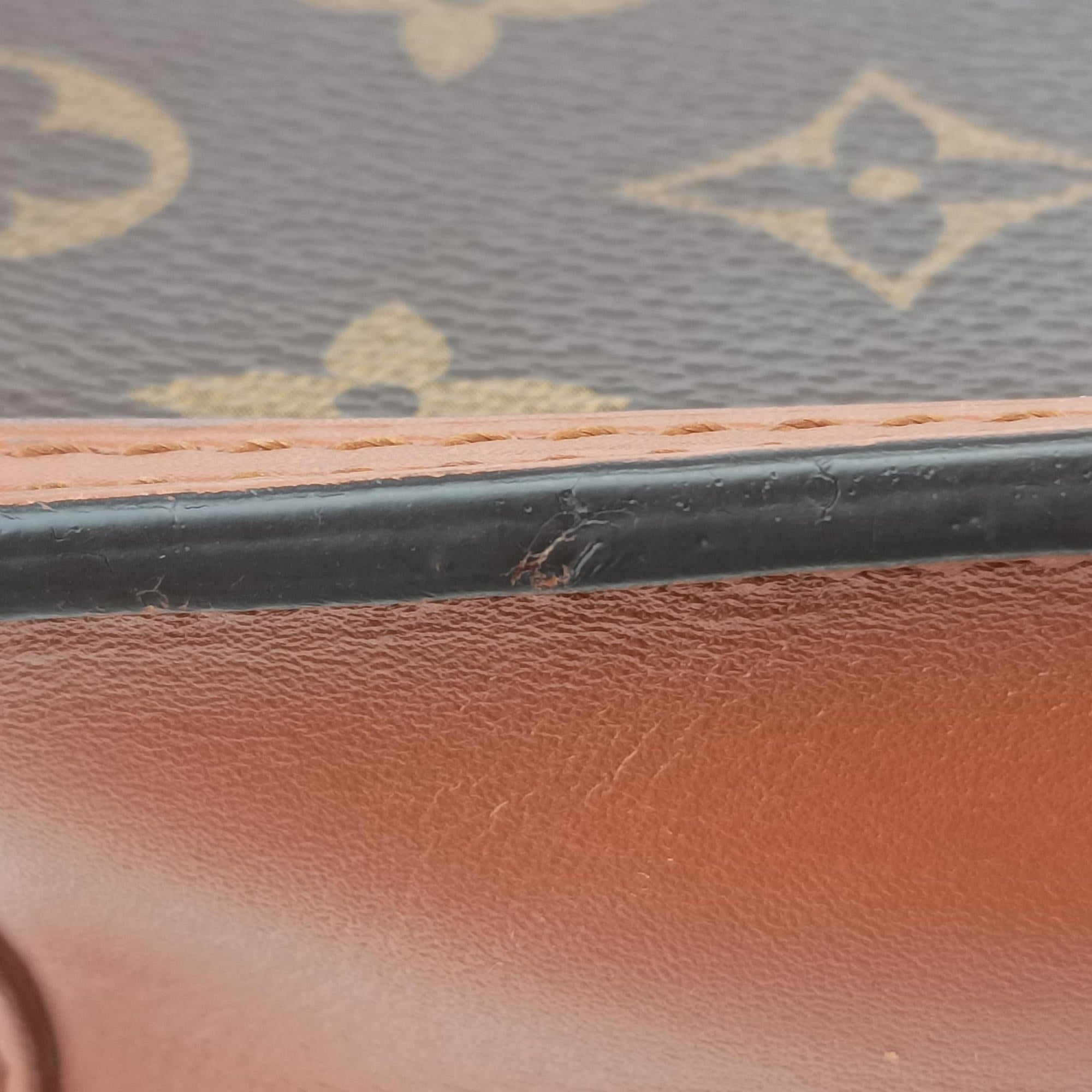 Vintage Louis Vuitton Portefeuille Dauphine Brown Monogram Reverse M68746 shoulderbag | stylenewstar