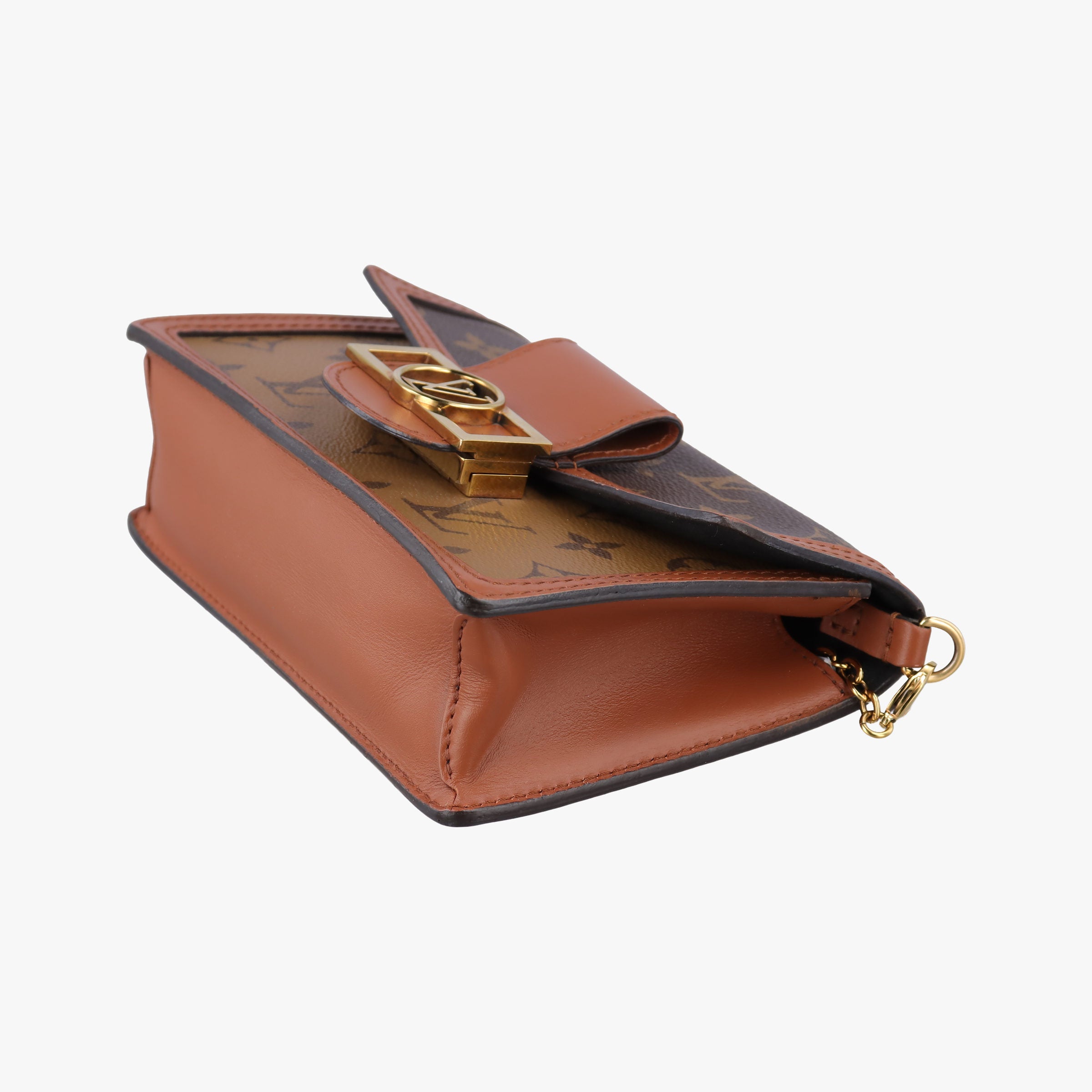 Vintage Louis Vuitton Portefeuille Dauphine Brown Monogram Reverse M68746 shoulderbag | stylenewstar