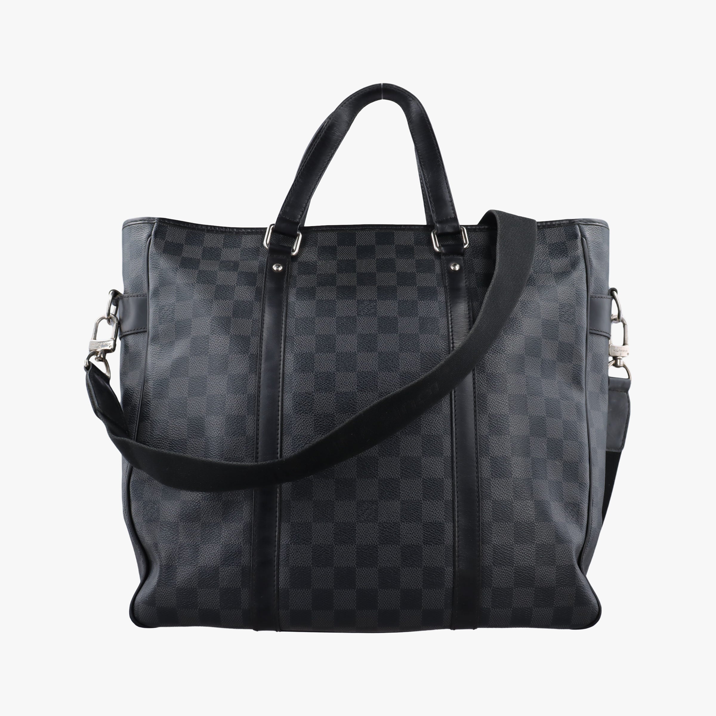 Pre-owned Louis Vuitton TADAO Noir Damier Graphite N51192 shoulderbag | stylenewstar