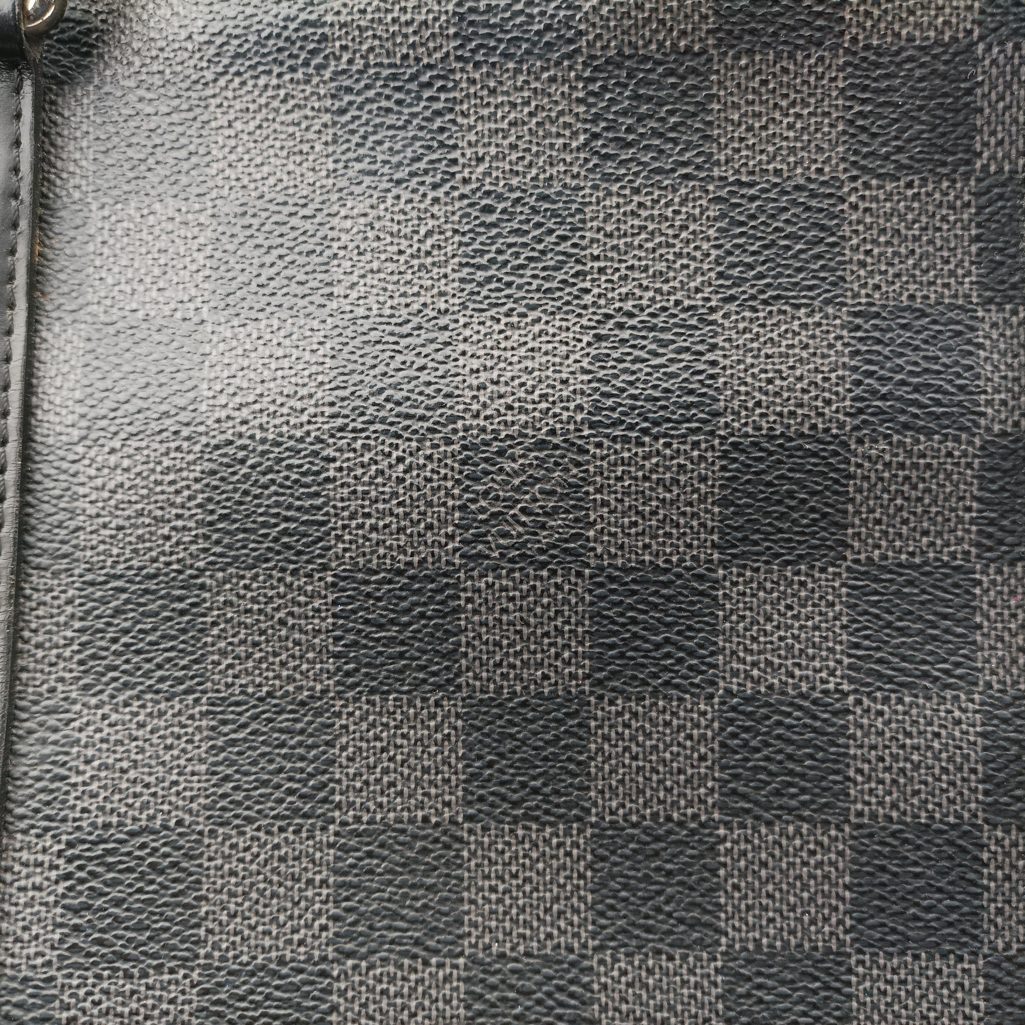 Pre-owned Louis Vuitton TADAO Noir Damier Graphite N51192 shoulderbag | stylenewstar