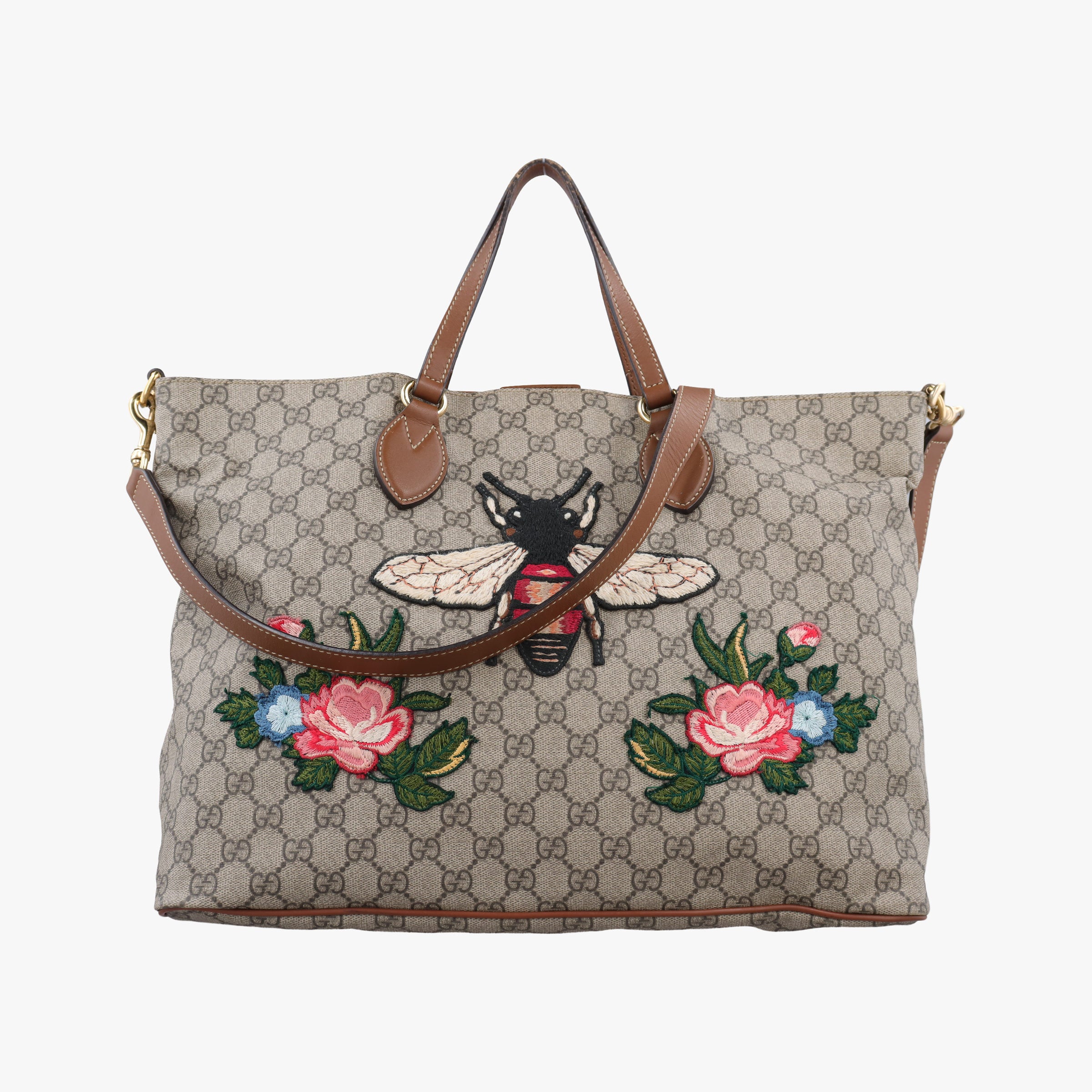 Vintage Gucci GG Supreme Brown PVC coated canvas 453705 shoulderbag | stylenewstar