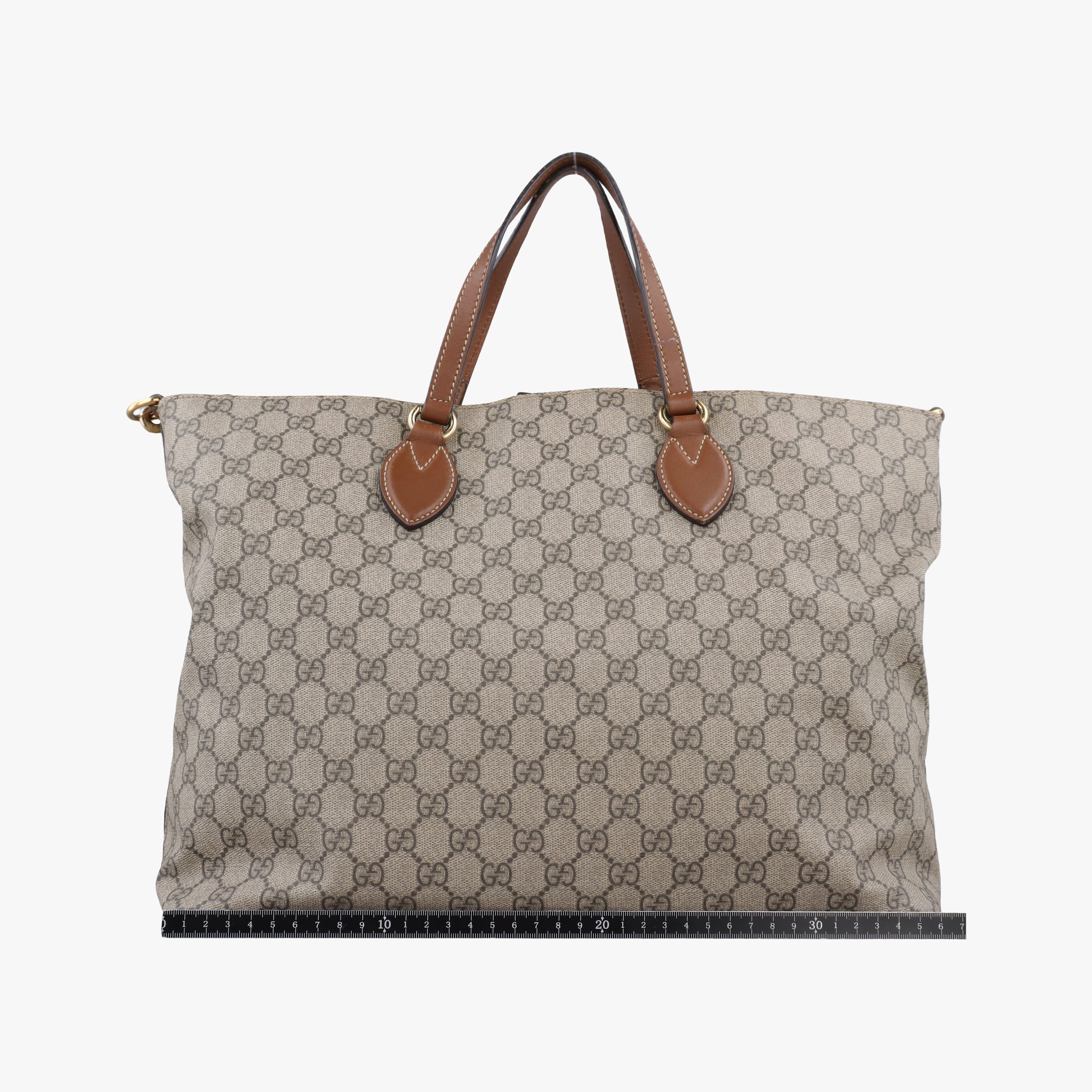 Vintage Gucci GG Supreme Brown PVC coated canvas 453705 shoulderbag | stylenewstar