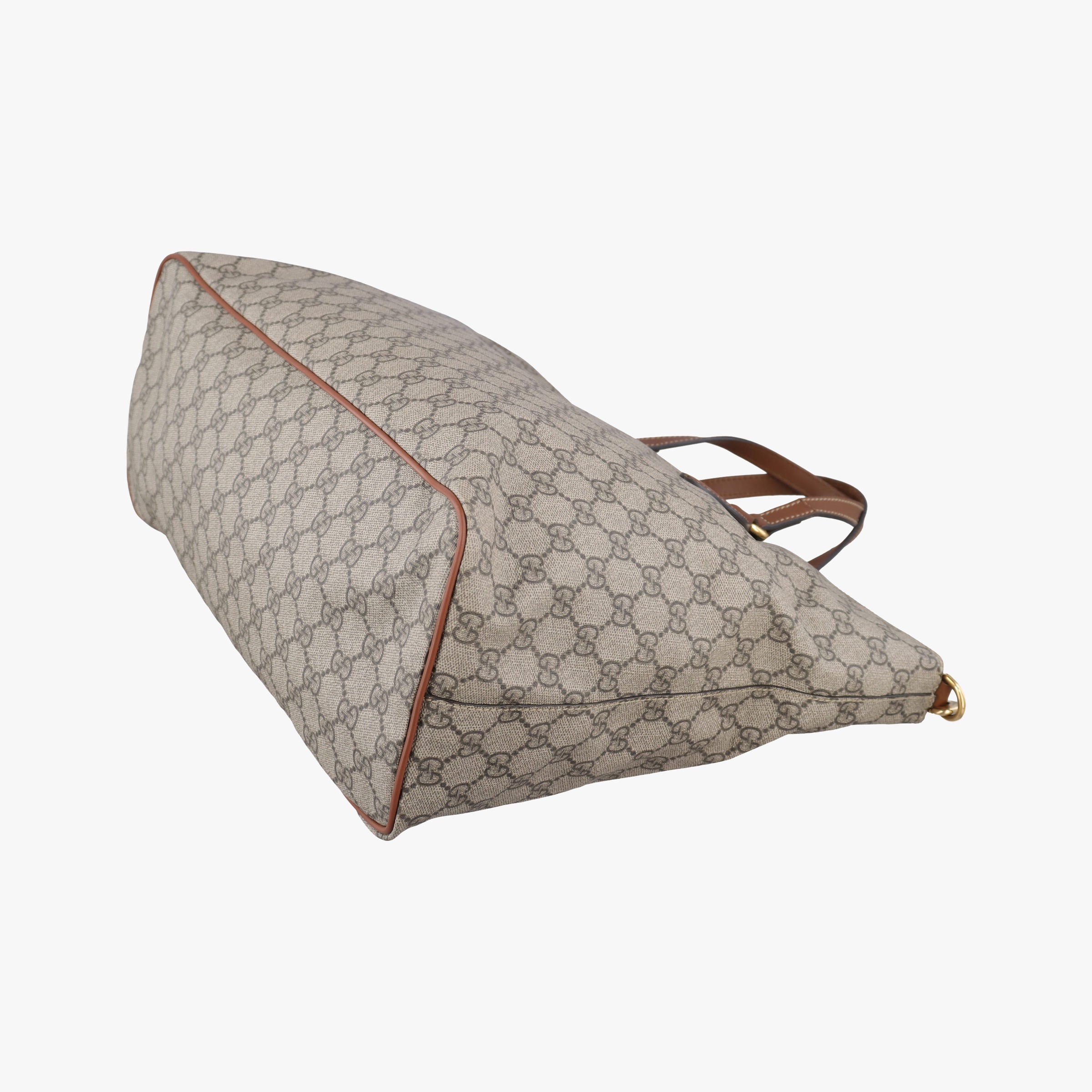 Vintage Gucci GG Supreme Brown PVC coated canvas 453705 shoulderbag | stylenewstar