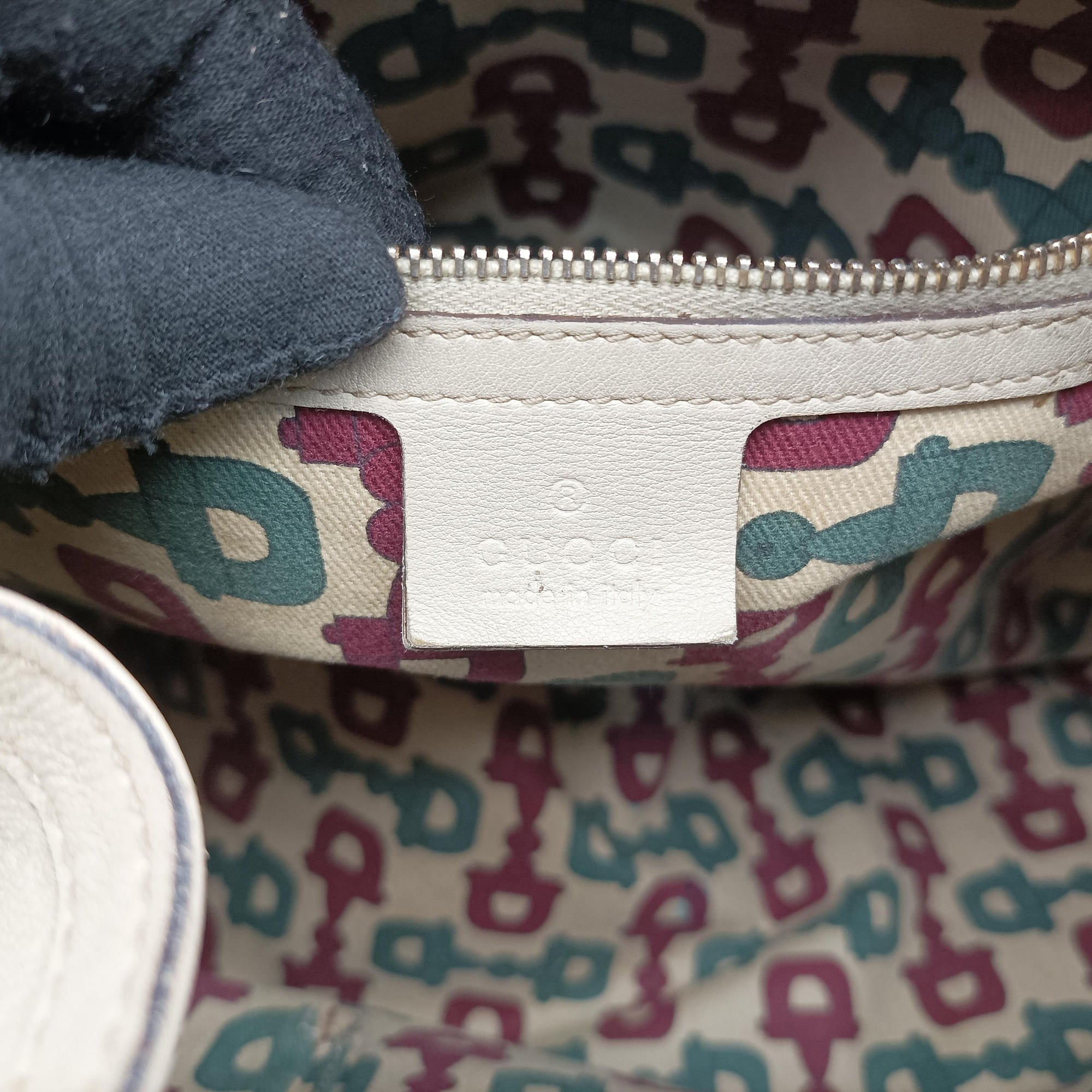 Pre-owned Gucci Bamboo White Leather 169976 shoulderbag | stylenewstar