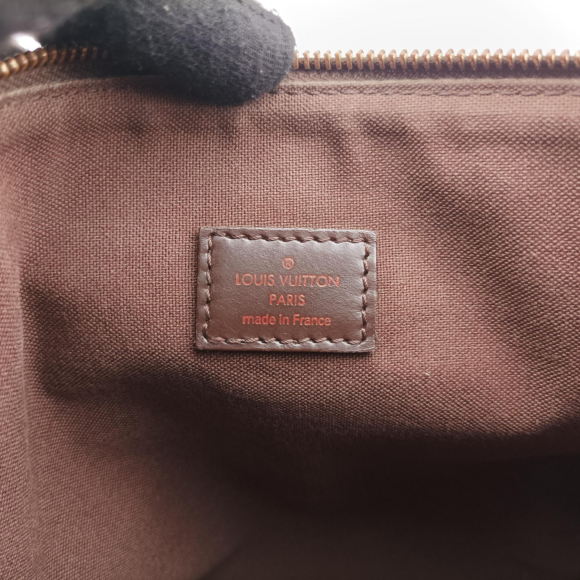 Pre-owned Louis Vuitton Pochette BOSPHORE EBENE Damier Canvas N51111 shoulderbag | stylenewstar