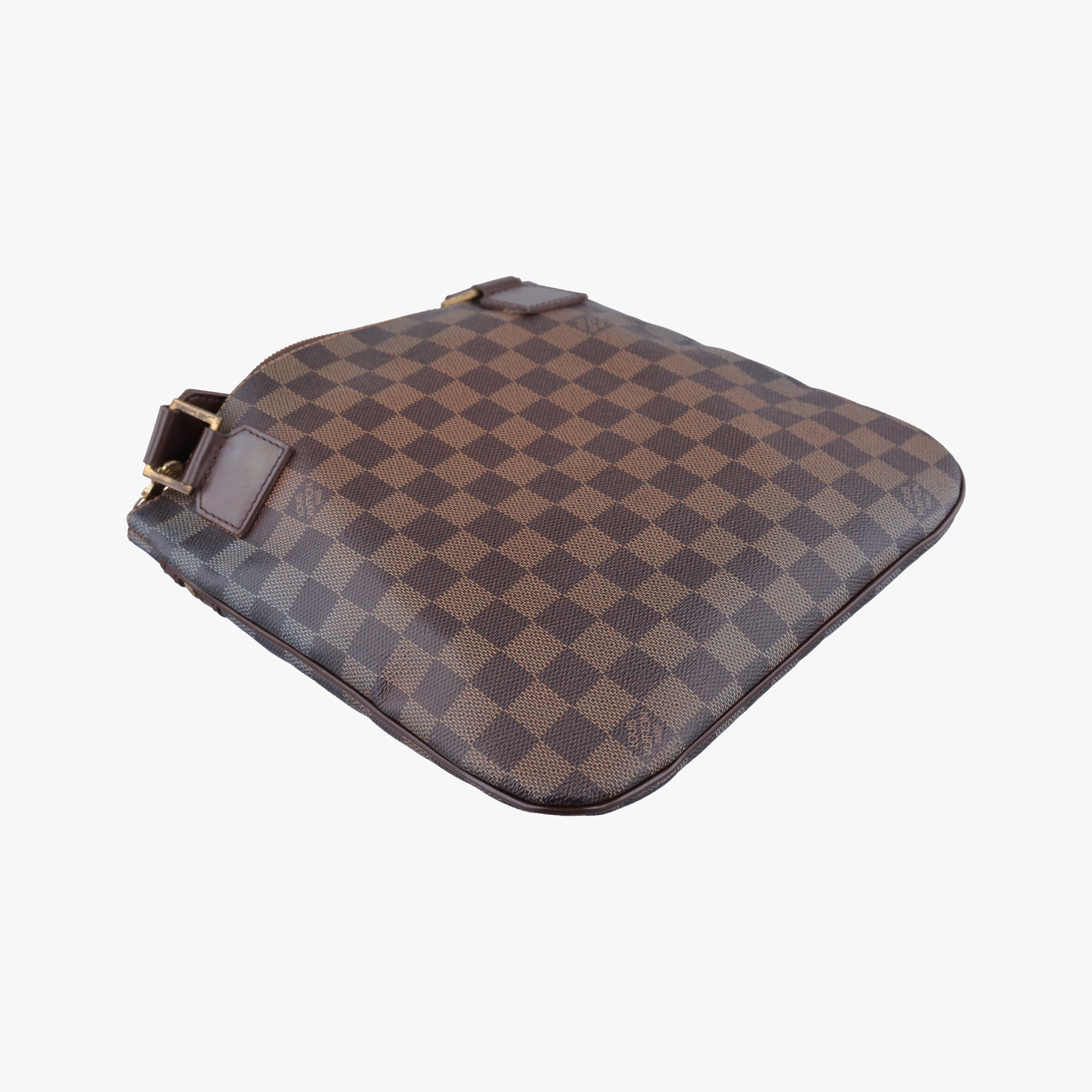 Pre-owned Louis Vuitton Pochette BOSPHORE EBENE Damier Canvas N51111 shoulderbag | stylenewstar