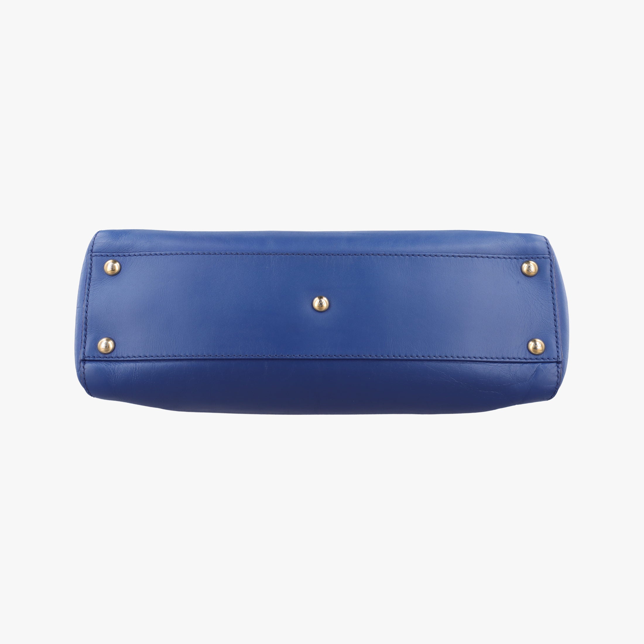 Secondhand Fendi PEEKABOO Blue Leather 8BN226 shoulderbag | stylenewstar