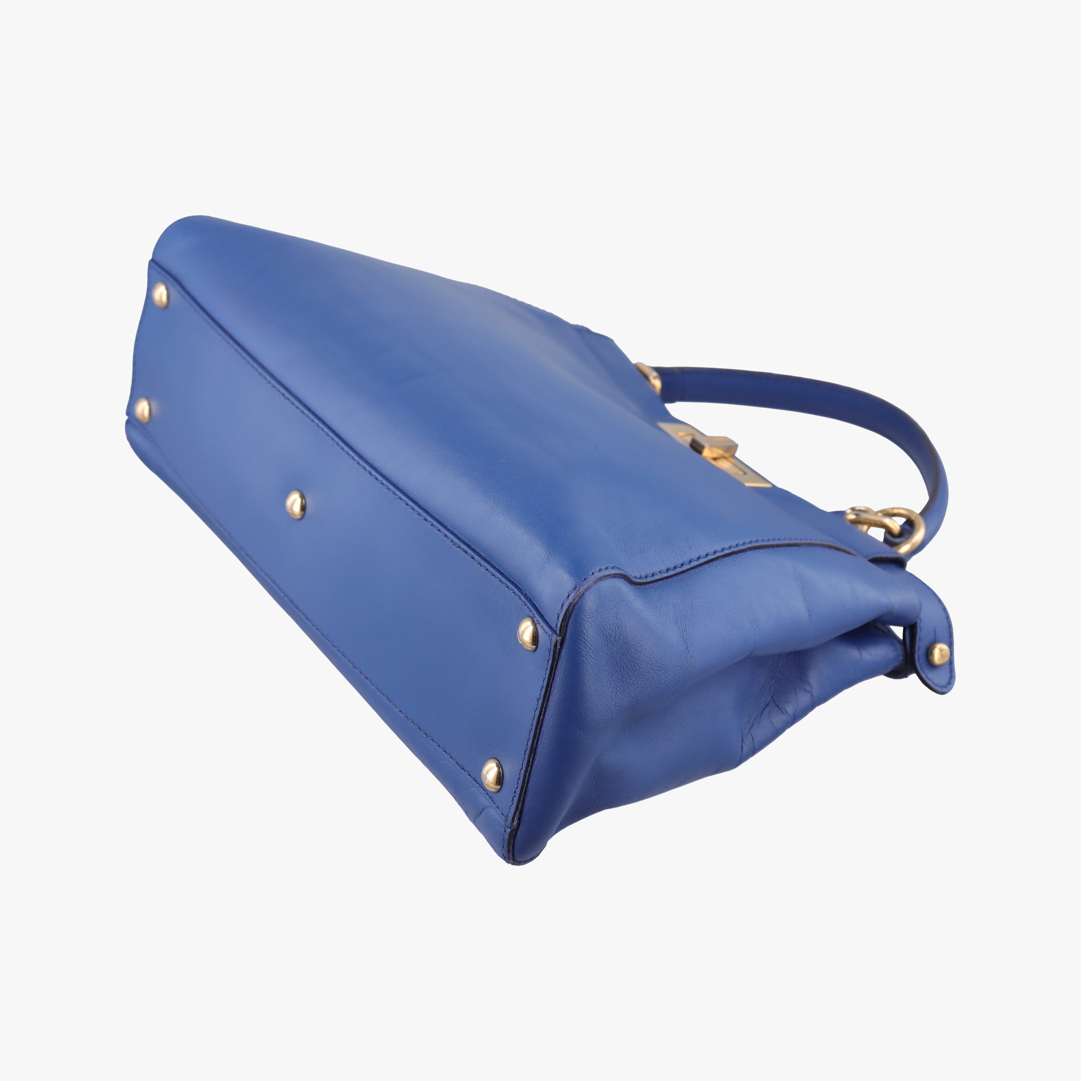 Secondhand Fendi PEEKABOO Blue Leather 8BN226 shoulderbag | stylenewstar