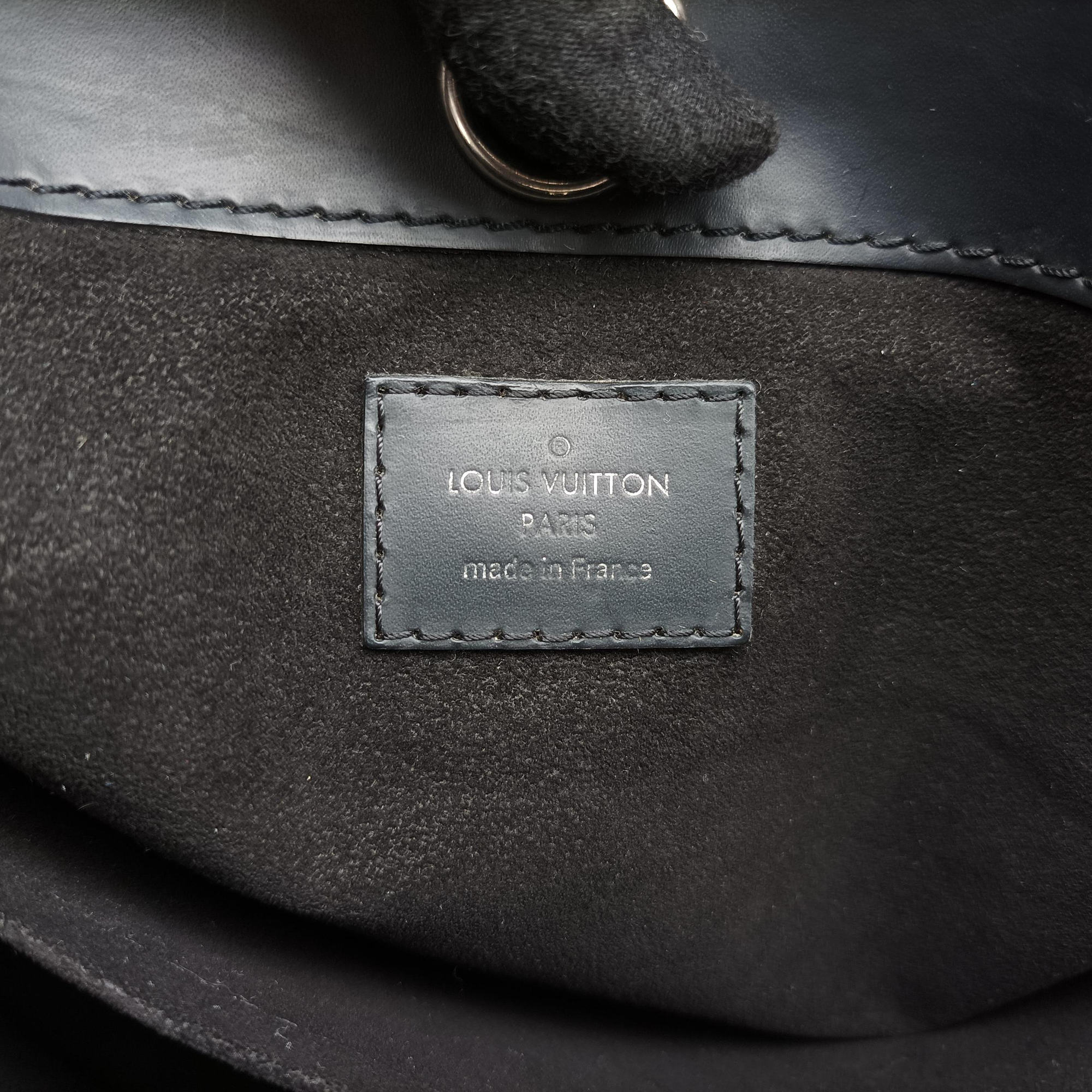Pre-owned Louis Vuitton Brooks Tote Noir Epi M58847 handbag | stylenewstar