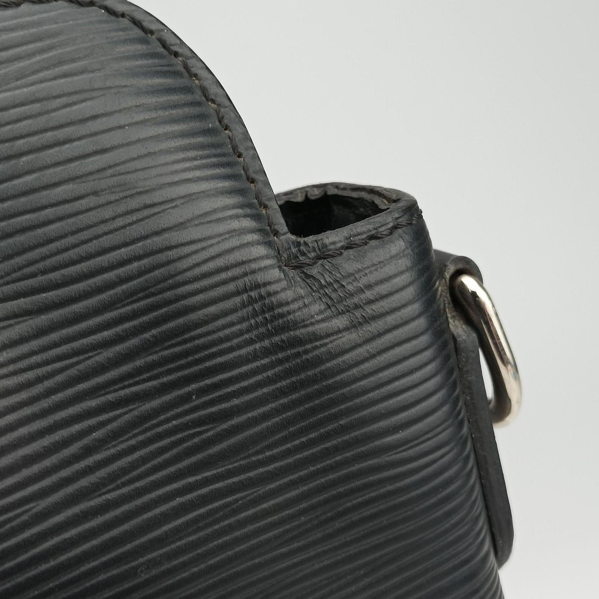 Pre-owned Louis Vuitton Brooks Tote Noir Epi M58847 handbag | stylenewstar