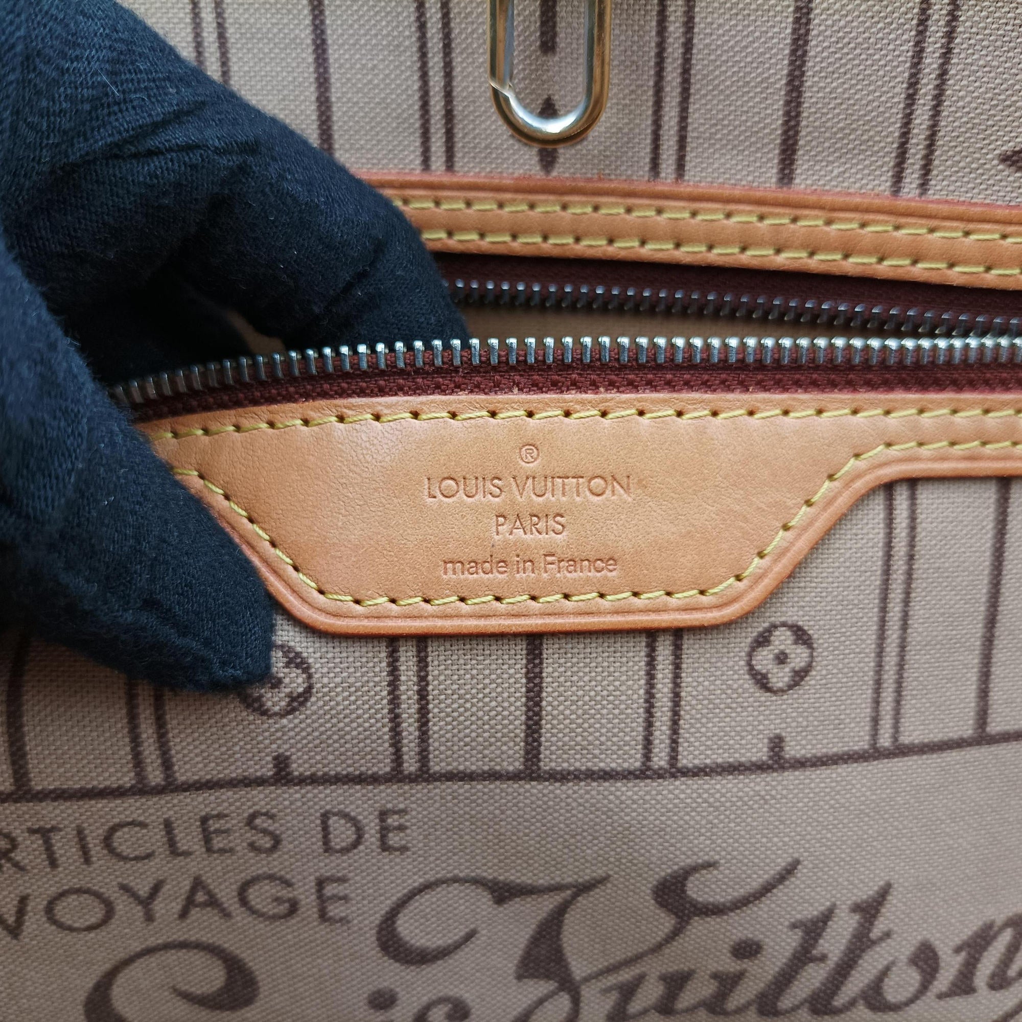 Pre-owned Louis Vuitton NEVERFULL GM Brown Monogram Canvas M40157 shoulderbag | stylenewstar
