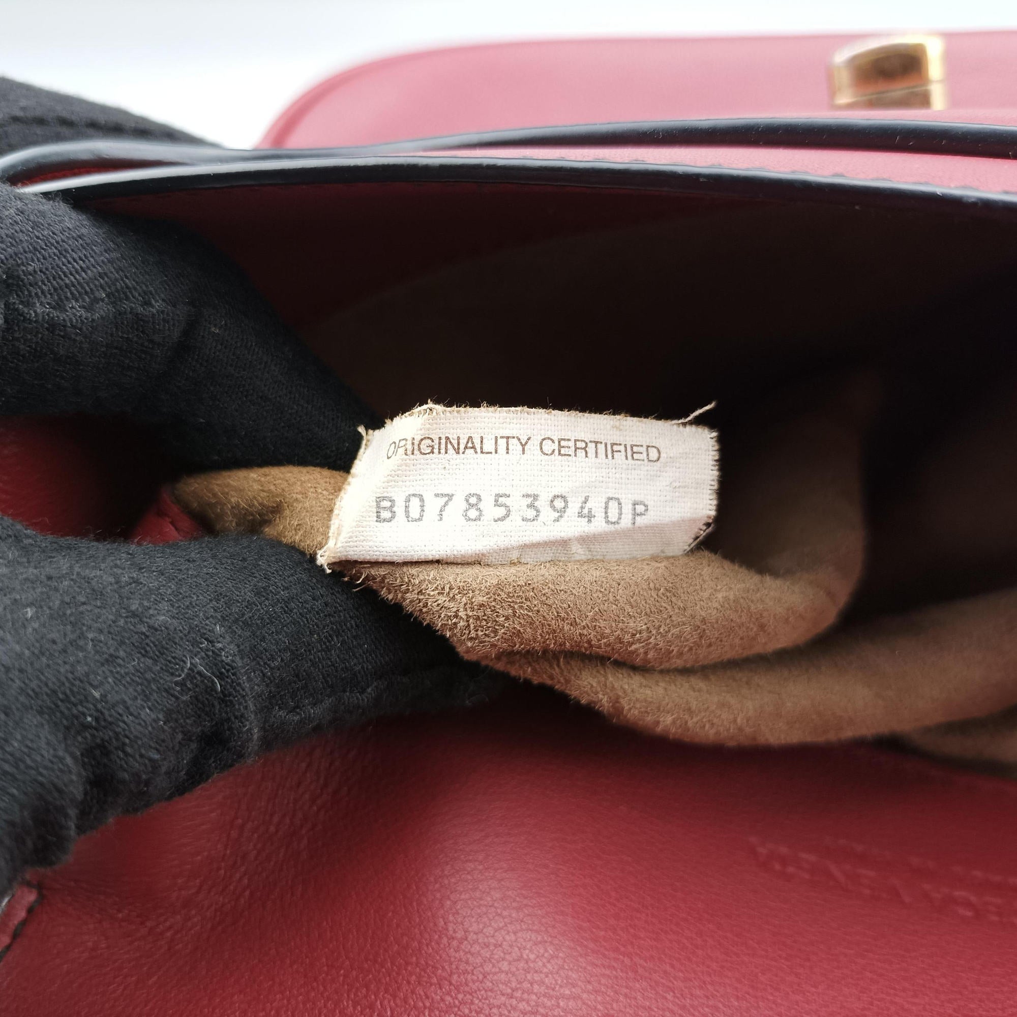 Pre-owned Bottega Veneta Luna Intrecciato Red lambskin  shoulderbag | stylenewstar