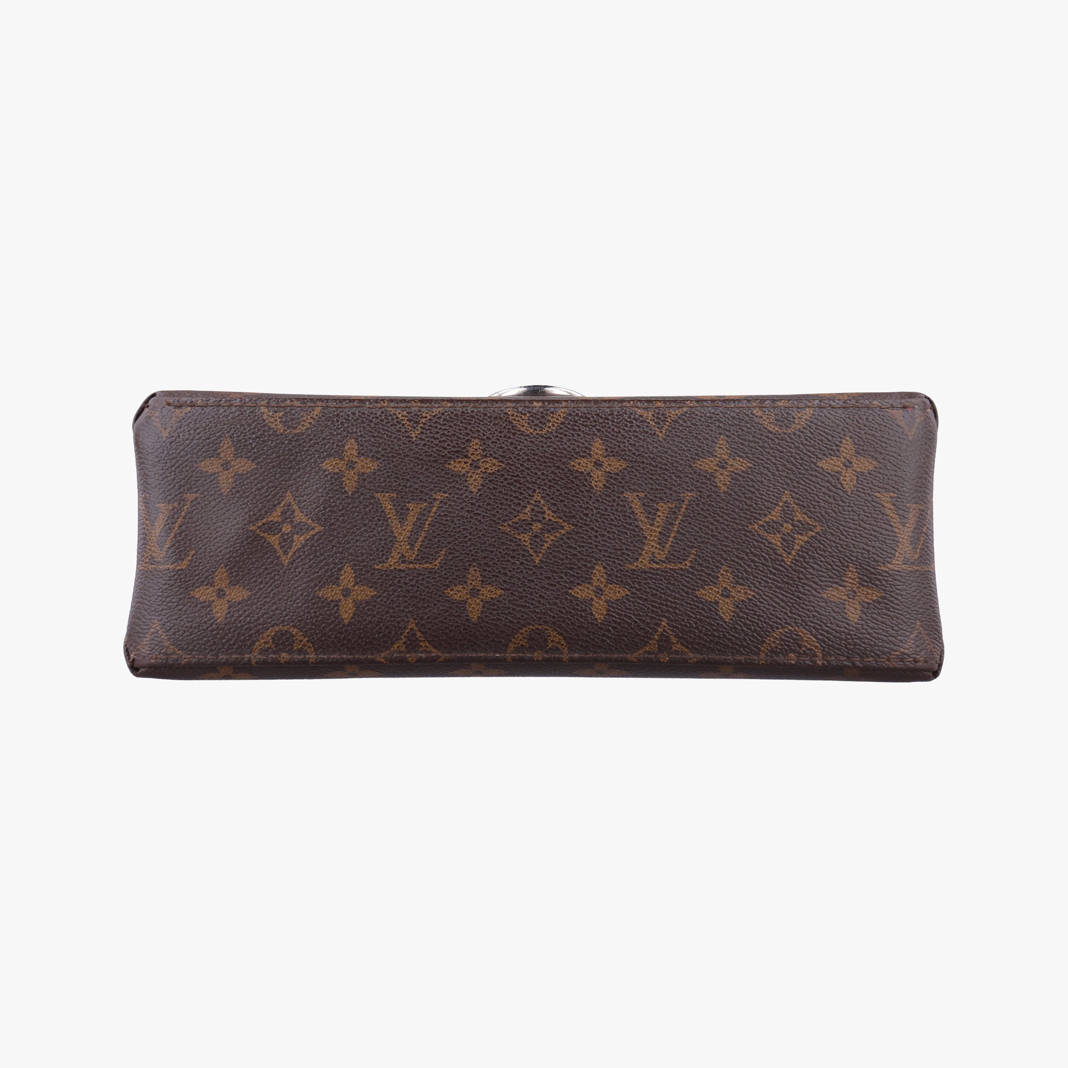 Pre-owned Louis Vuitton SAINT MICHEL brown×COQUELICOT Monogram Canvas×Epi Leather M44031 shoulderbag | stylenewstar