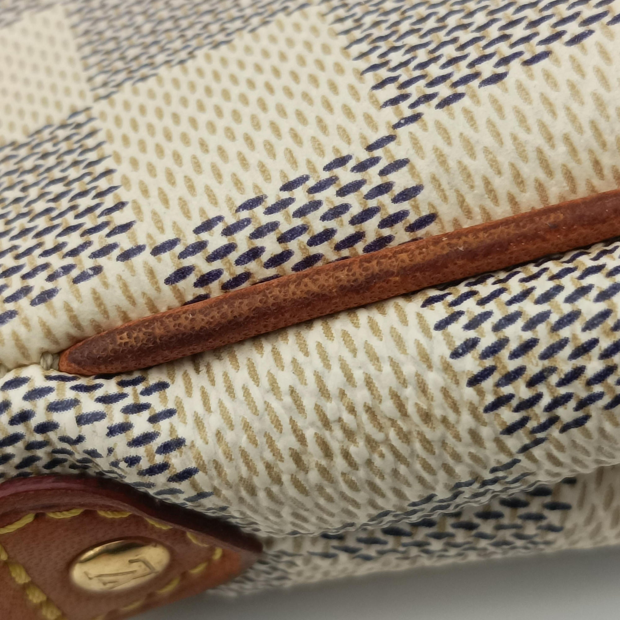 Pre-owned Louis Vuitton EVA AZUR Damier Canvas N55214 shoulderbag | stylenewstar