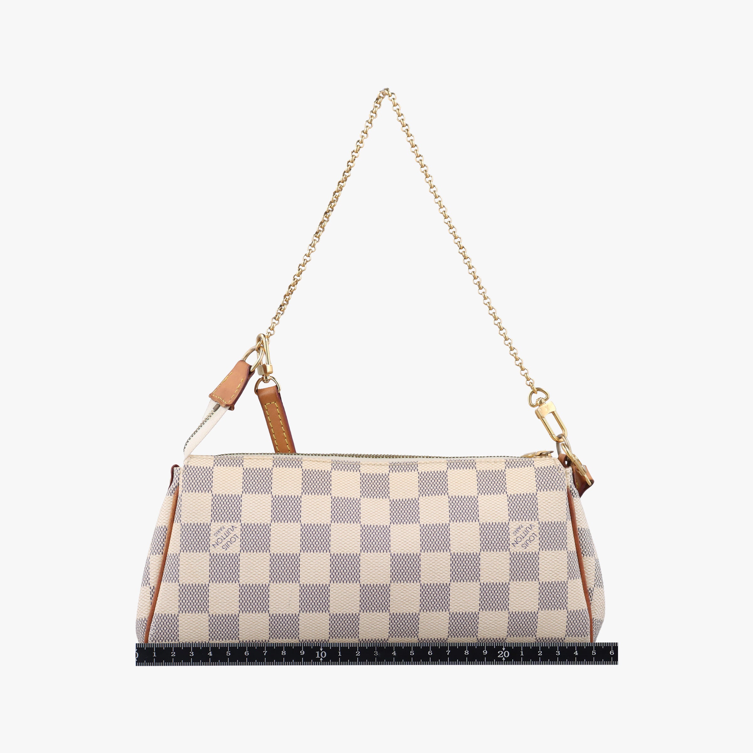 Pre-owned Louis Vuitton EVA AZUR Damier Canvas N55214 shoulderbag | stylenewstar