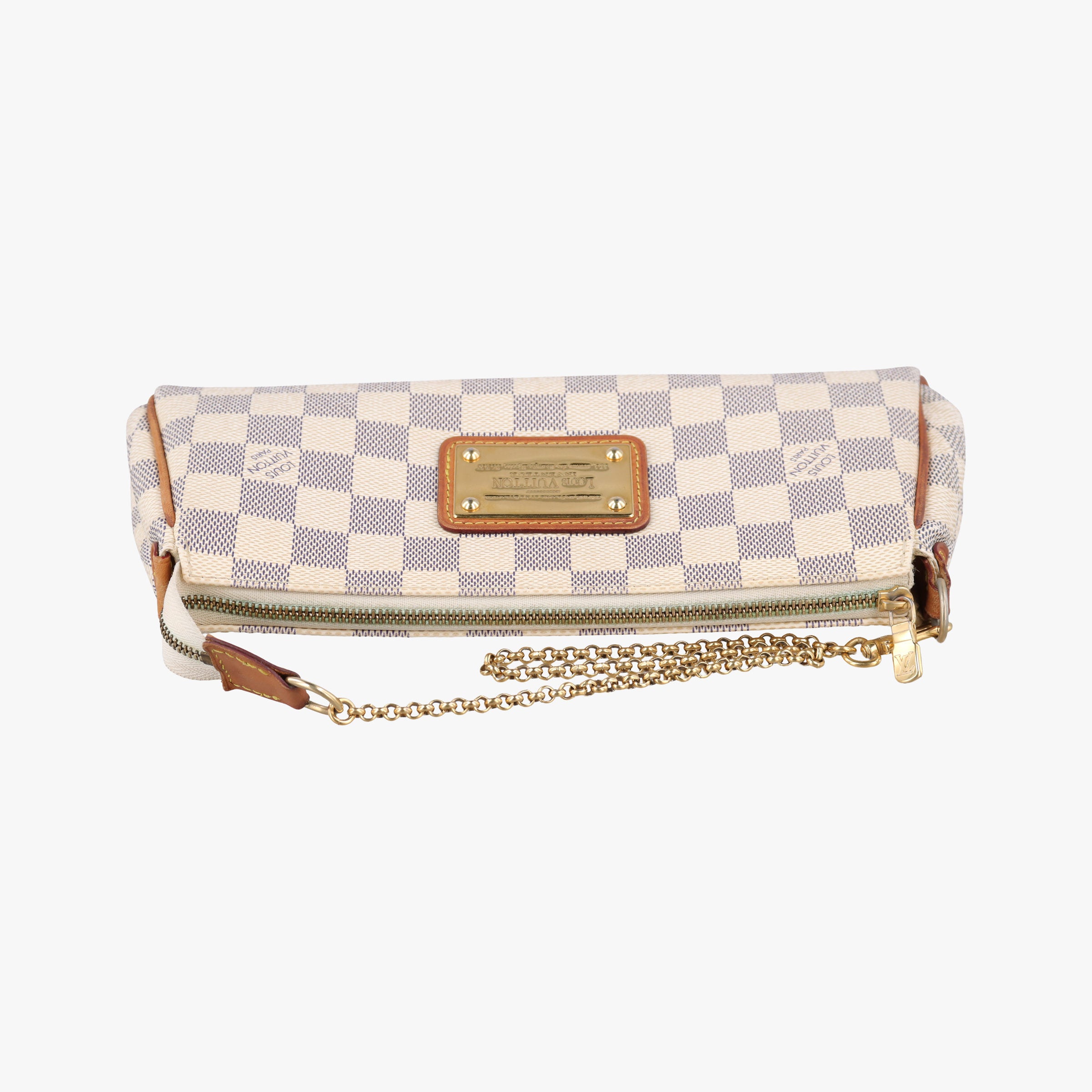 Pre-owned Louis Vuitton EVA AZUR Damier Canvas N55214 shoulderbag | stylenewstar