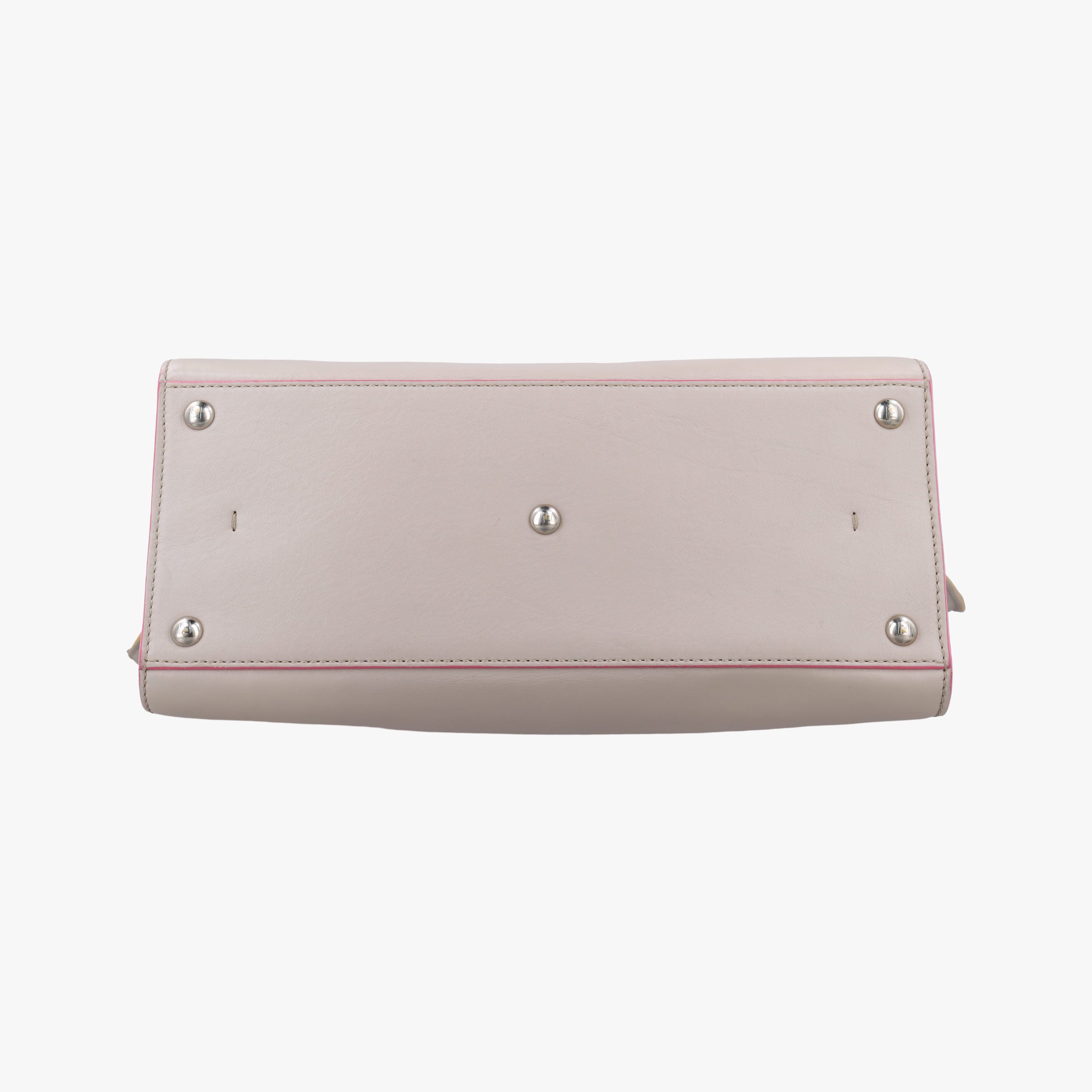 Pre-owned Fendi 3 Jours beige leather 8BH279 shoulderbag | stylenewstar