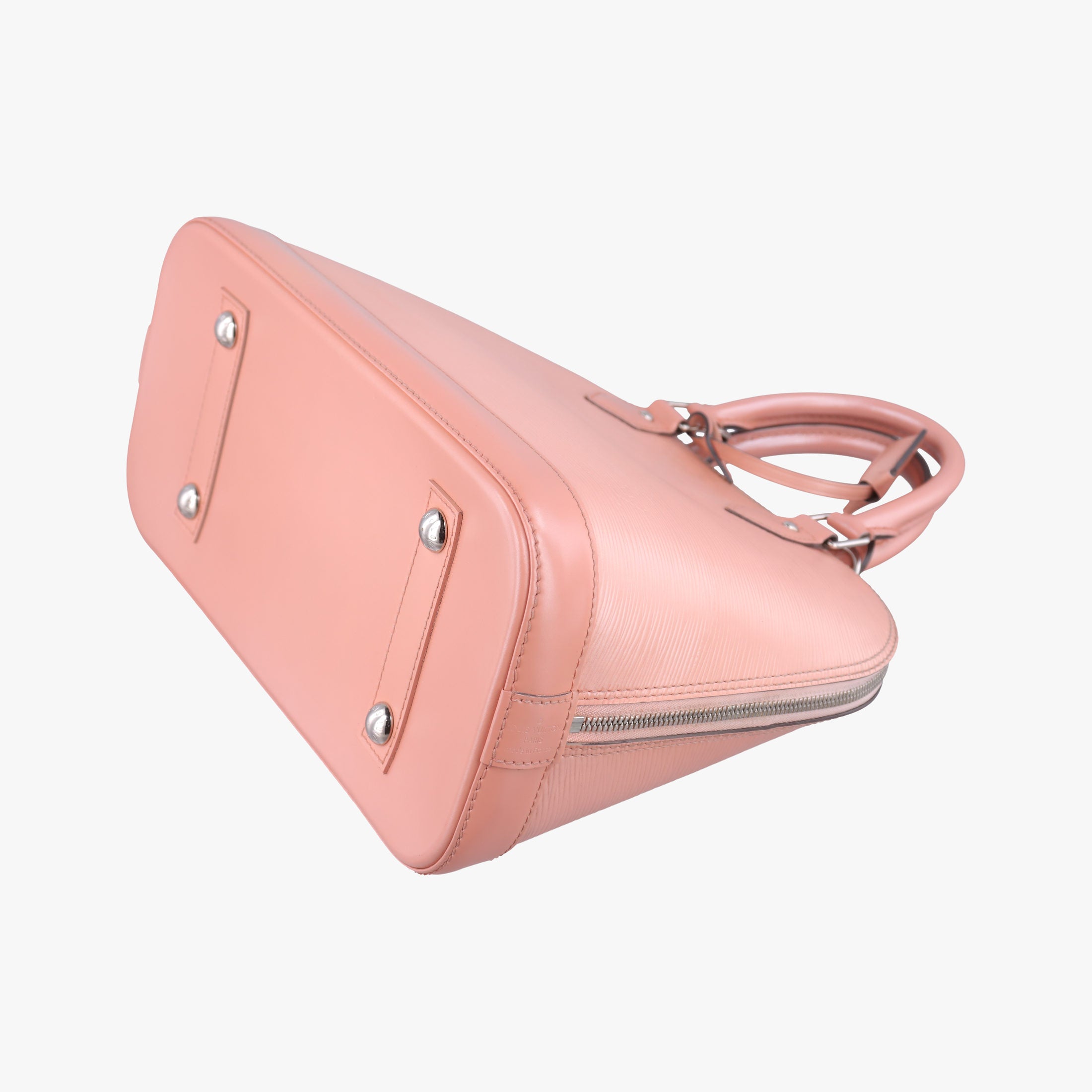 Pre-owned Louis Vuitton Alma PM ROSE BALLERIN Epi M41323 handbag | stylenewstar