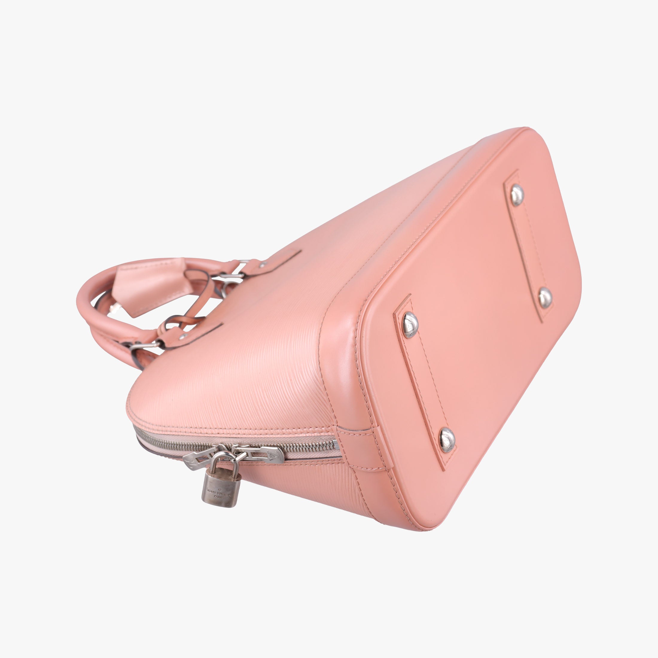 Pre-owned Louis Vuitton Alma PM ROSE BALLERIN Epi M41323 handbag | stylenewstar