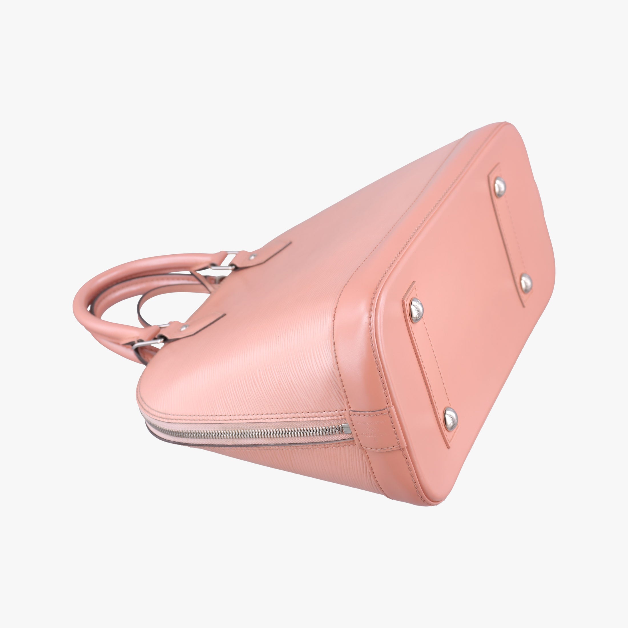 Pre-owned Louis Vuitton Alma PM ROSE BALLERIN Epi M41323 handbag | stylenewstar