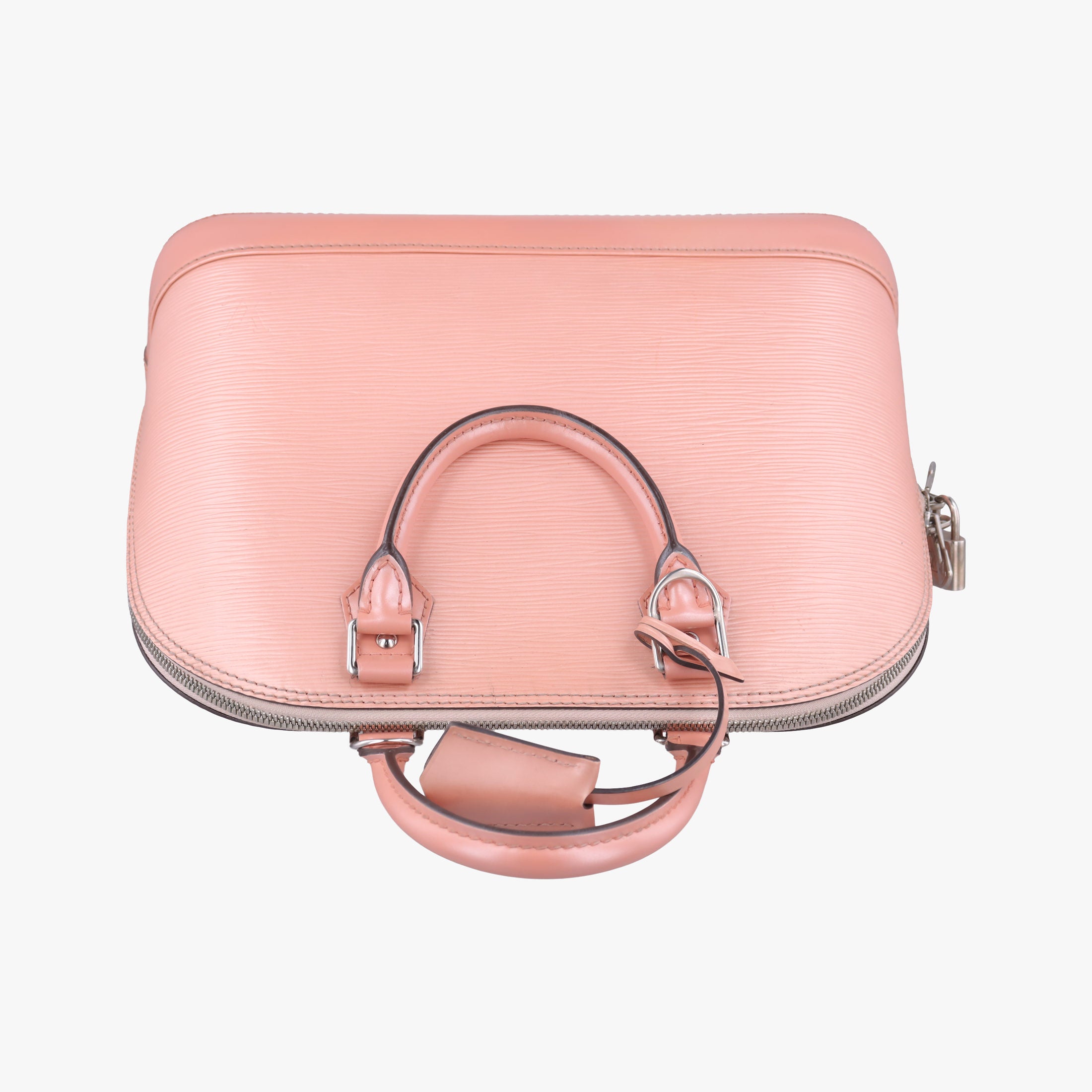 Pre-owned Louis Vuitton Alma PM ROSE BALLERIN Epi M41323 handbag | stylenewstar