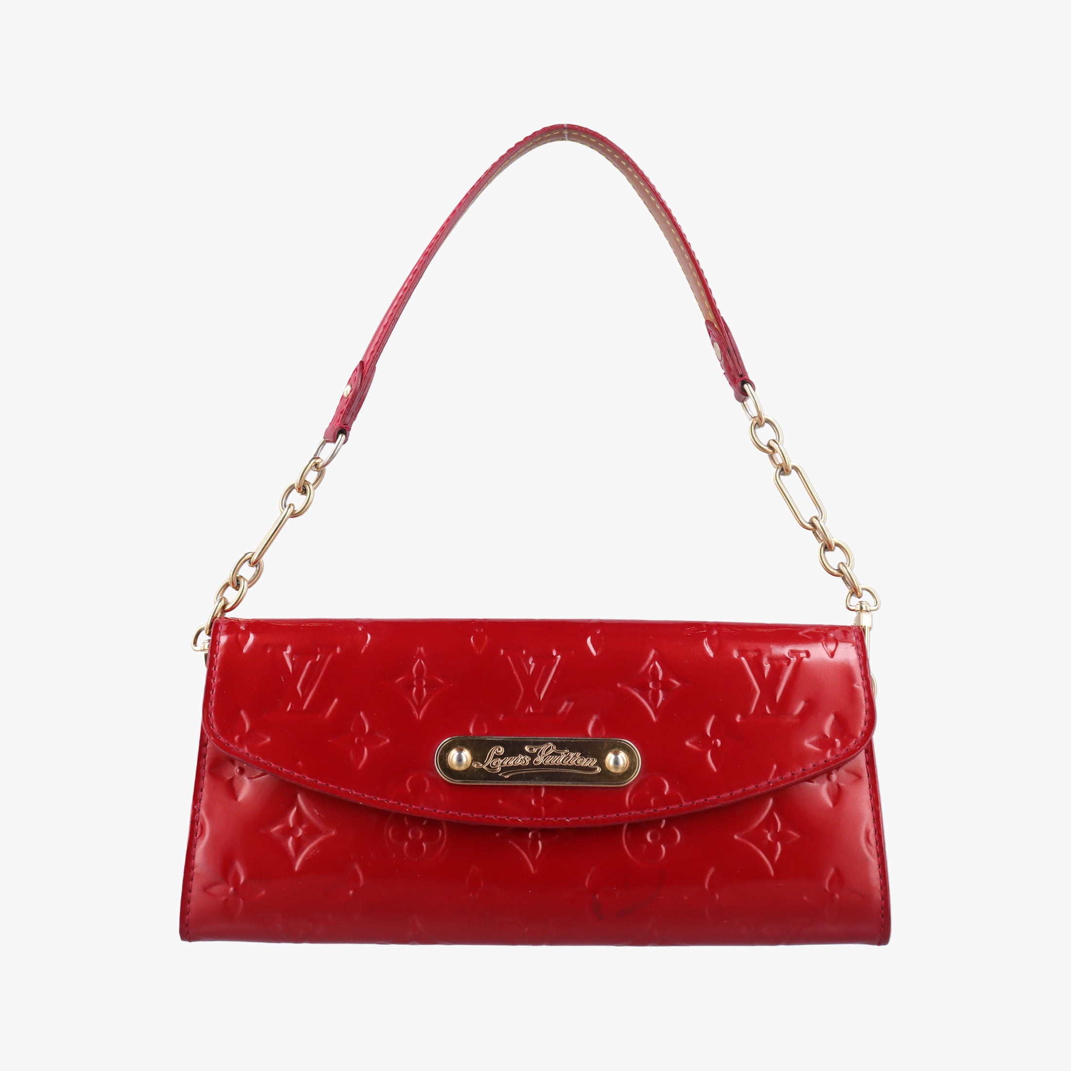 Vintage Louis Vuitton Sunset Boulevard Pomme d'Amour Vernis M93543 handbag | stylenewstar