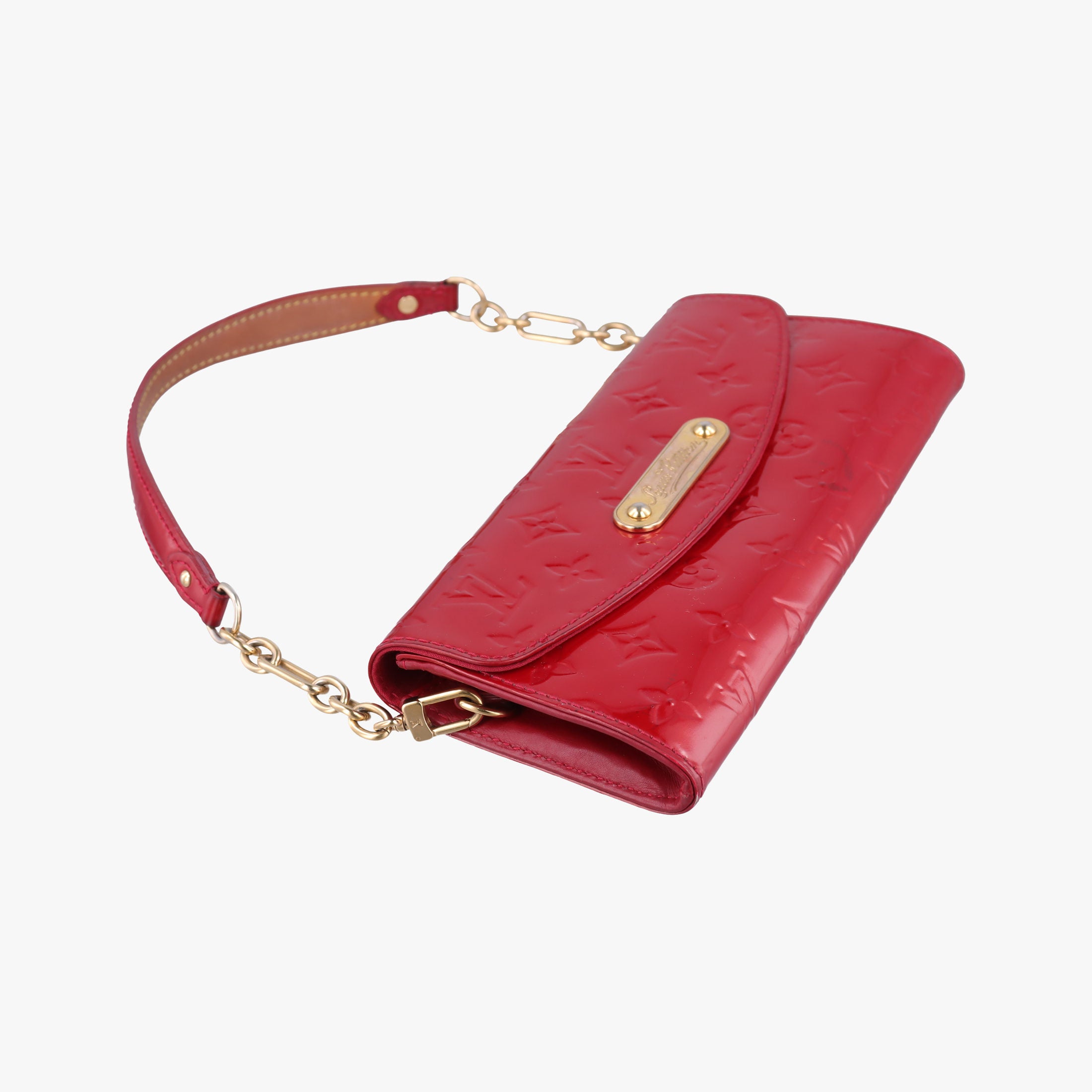 Vintage Louis Vuitton Sunset Boulevard Pomme d'Amour Vernis M93543 handbag | stylenewstar