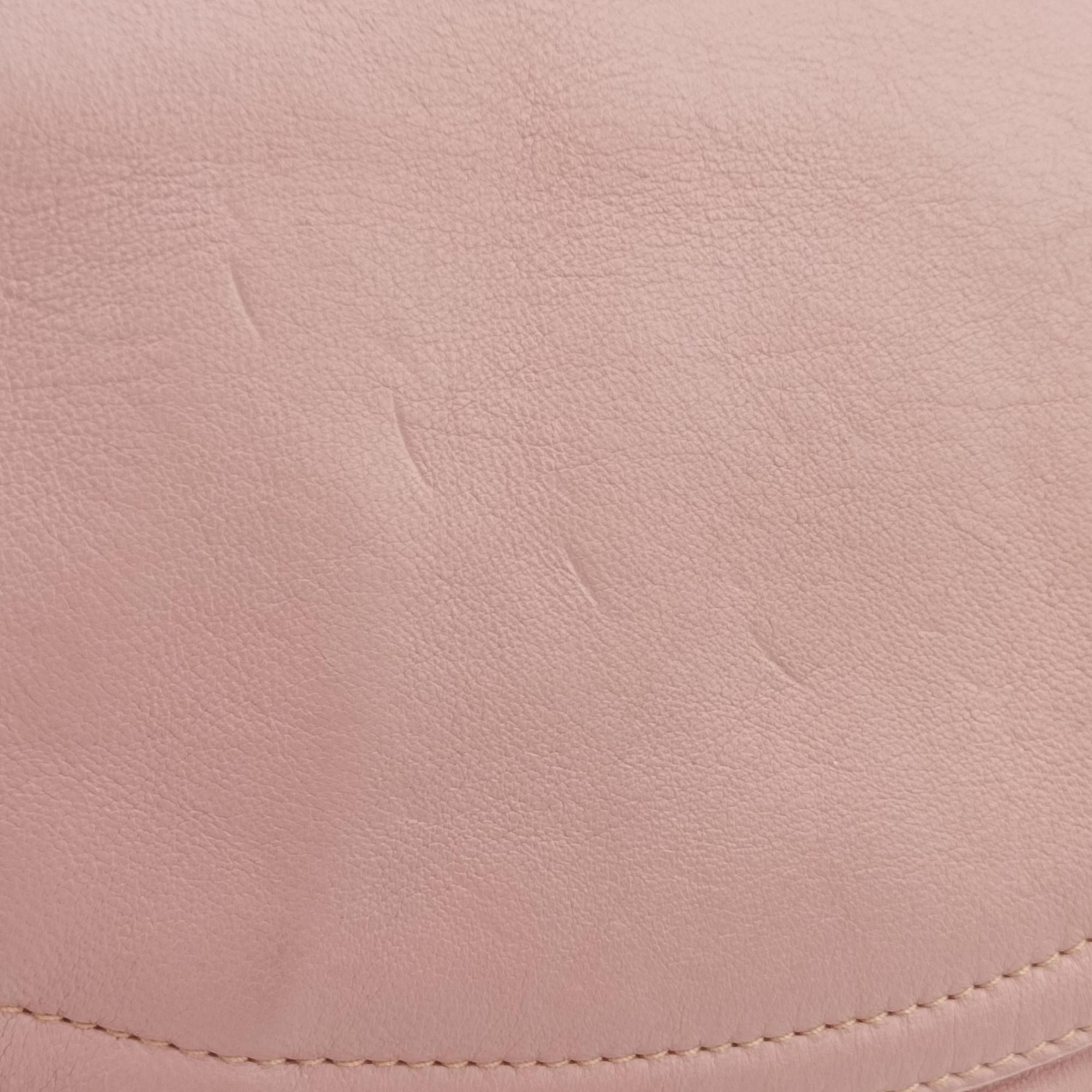 Pre-owned Christian Dior Jazz Club Pink leather  shoulderbag | stylenewstar