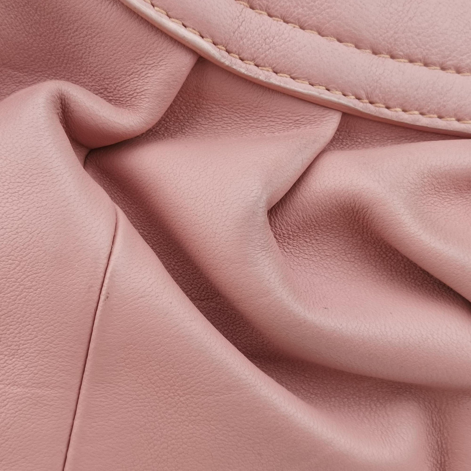 Pre-owned Christian Dior Jazz Club Pink leather  shoulderbag | stylenewstar
