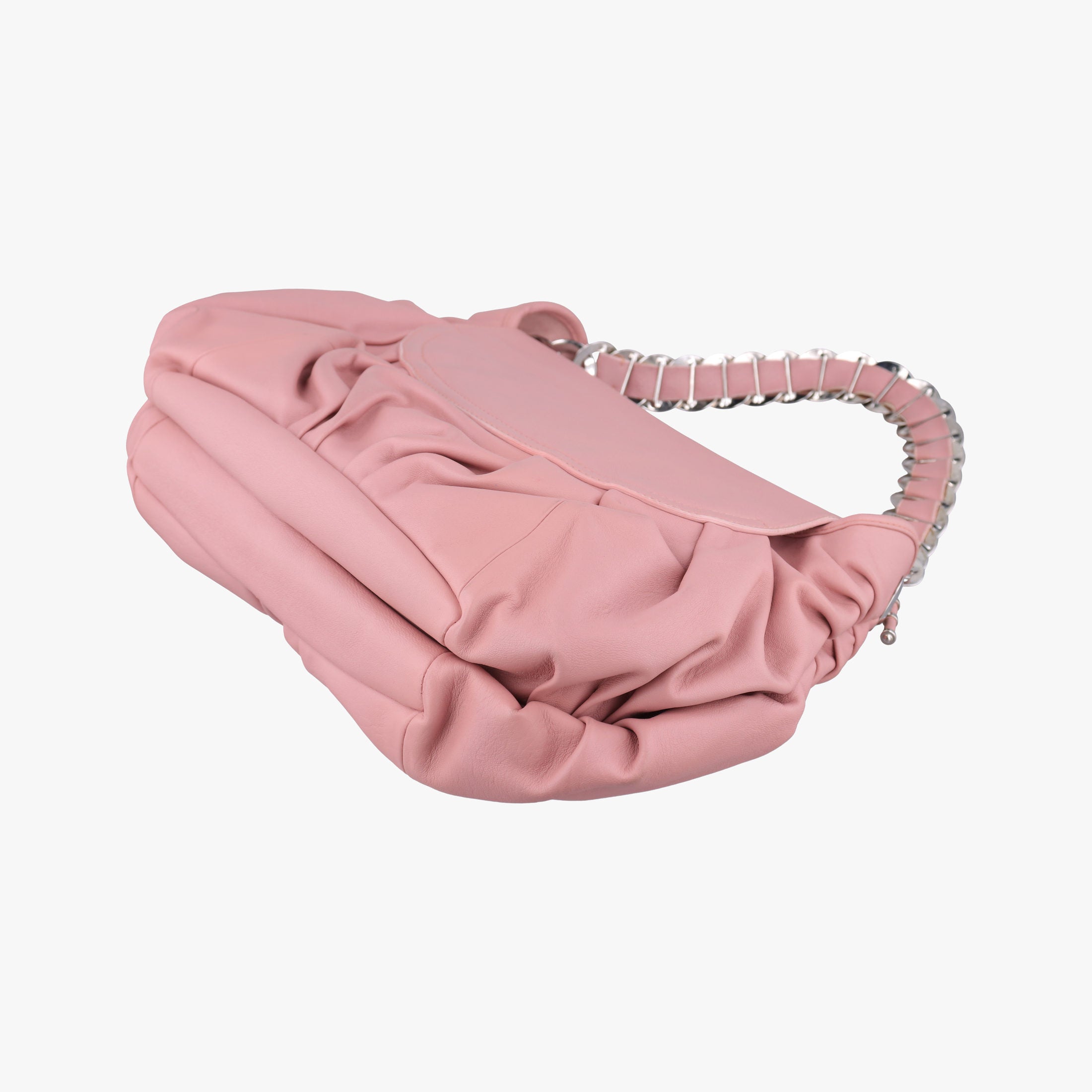 Pre-owned Christian Dior Jazz Club Pink leather  shoulderbag | stylenewstar