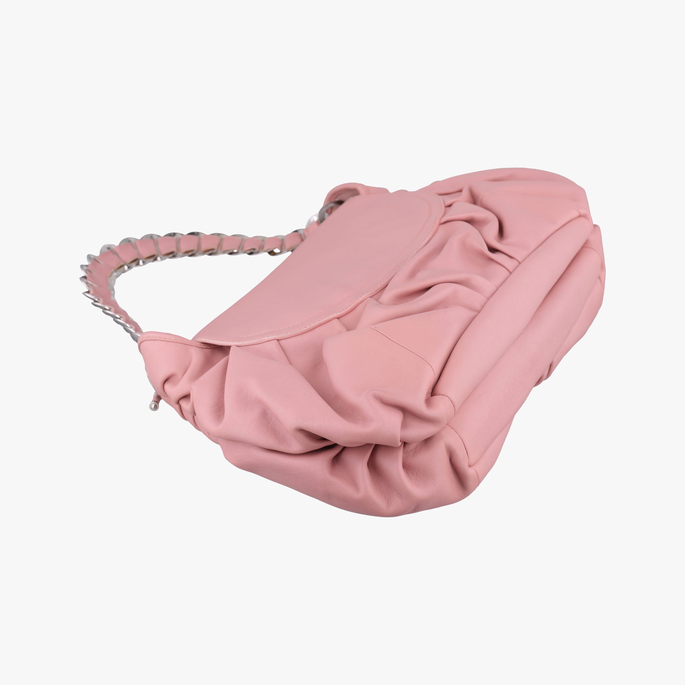 Pre-owned Christian Dior Jazz Club Pink leather  shoulderbag | stylenewstar