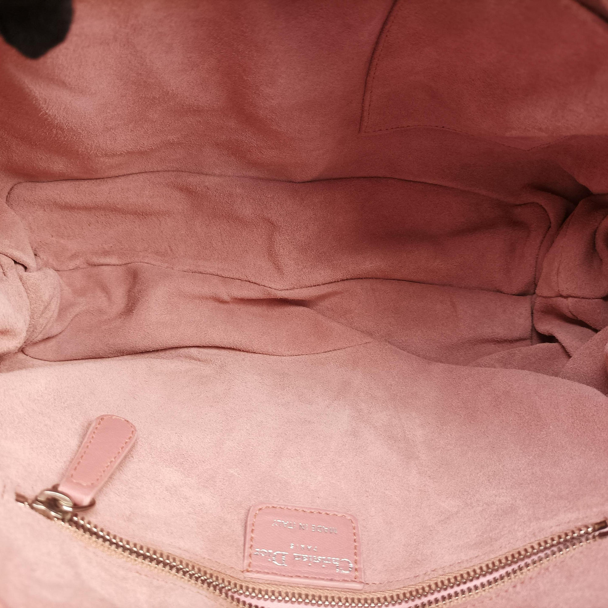 Pre-owned Christian Dior Jazz Club Pink leather  shoulderbag | stylenewstar